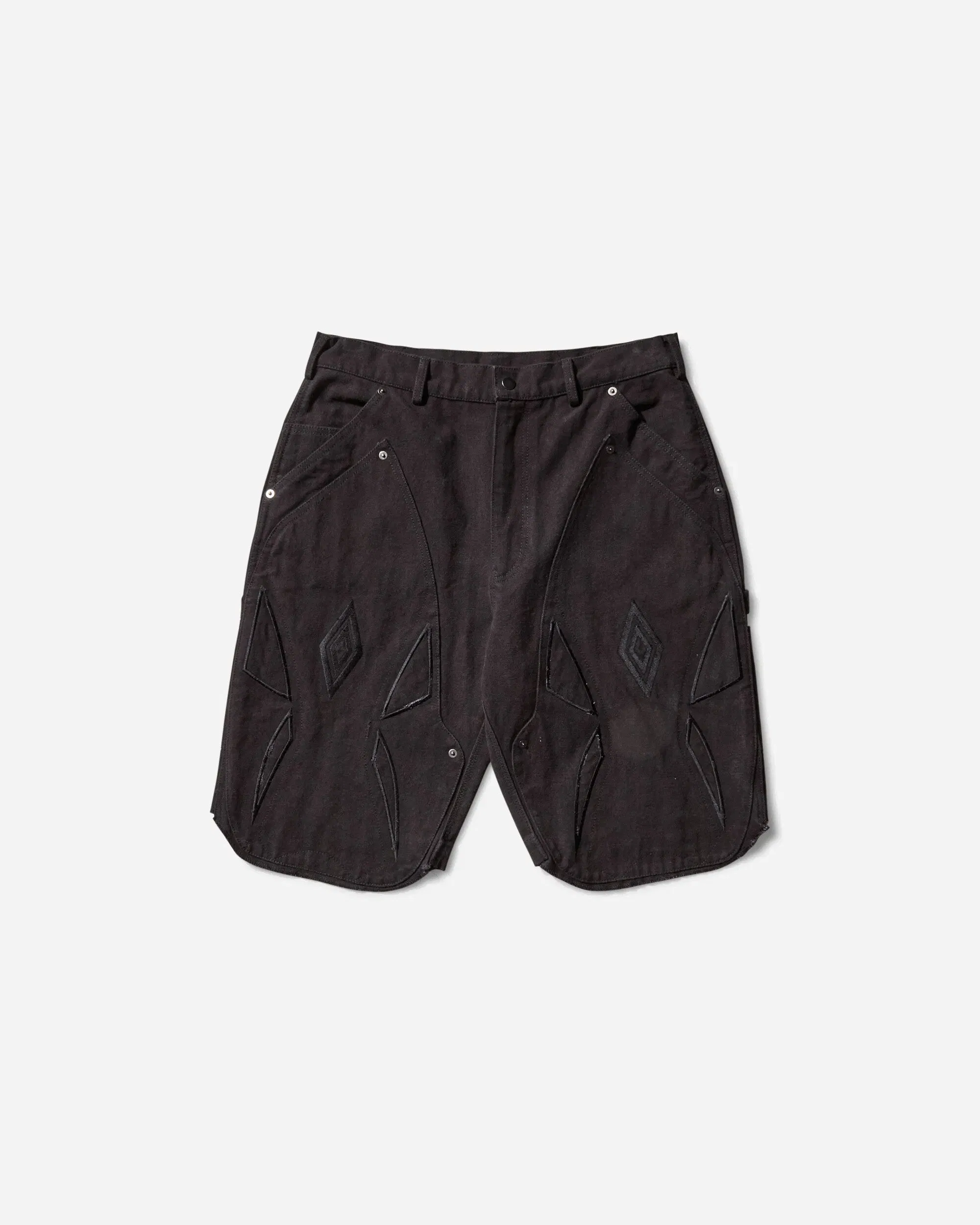 UMBRO Shinguard Canvas Shorts Black