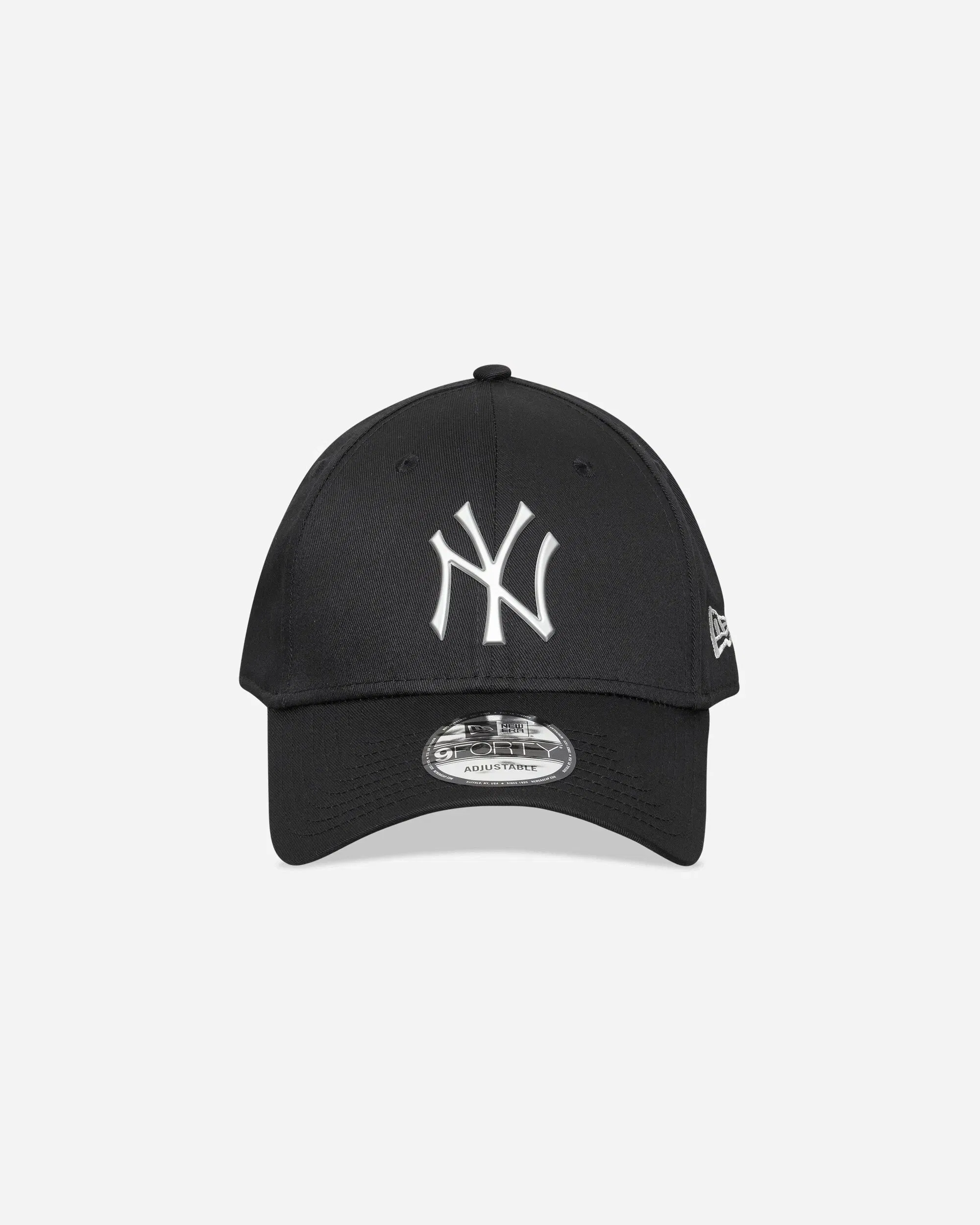 New Era New York Yankees MLB Metallic 9FORTY Cap Black