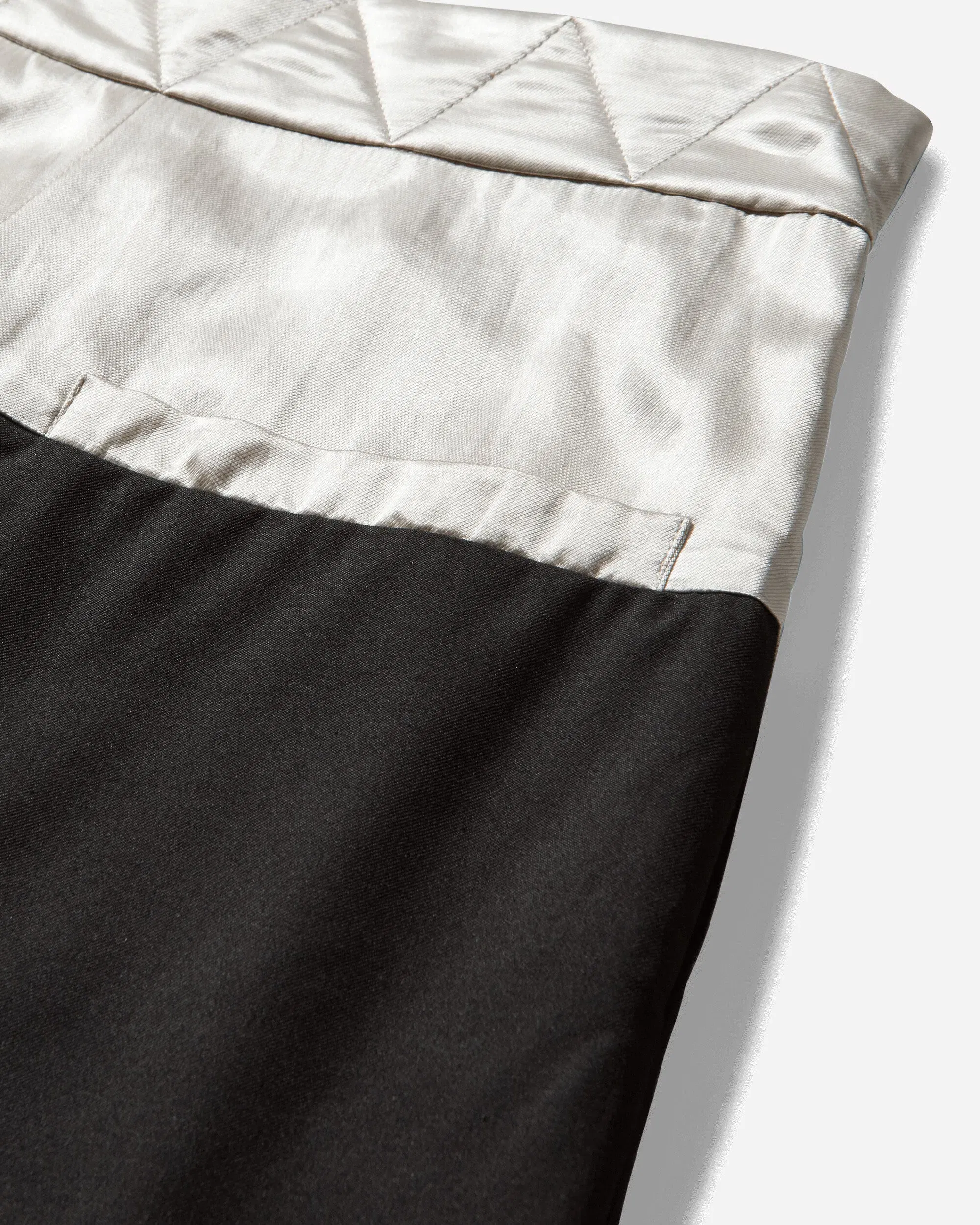 DRIES VAN NOTEN Men's Contrast Waist Pants Black