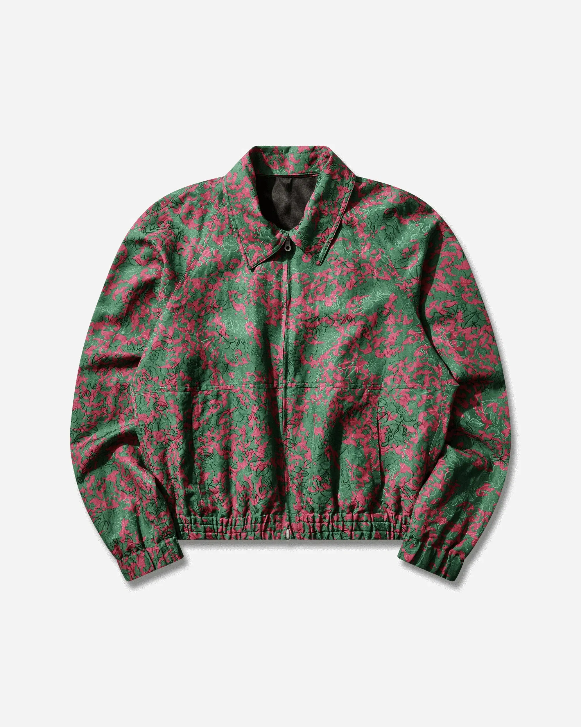 DRIES VAN NOTEN Men's Fil Coupé Reversible Jacket Fuchsia
