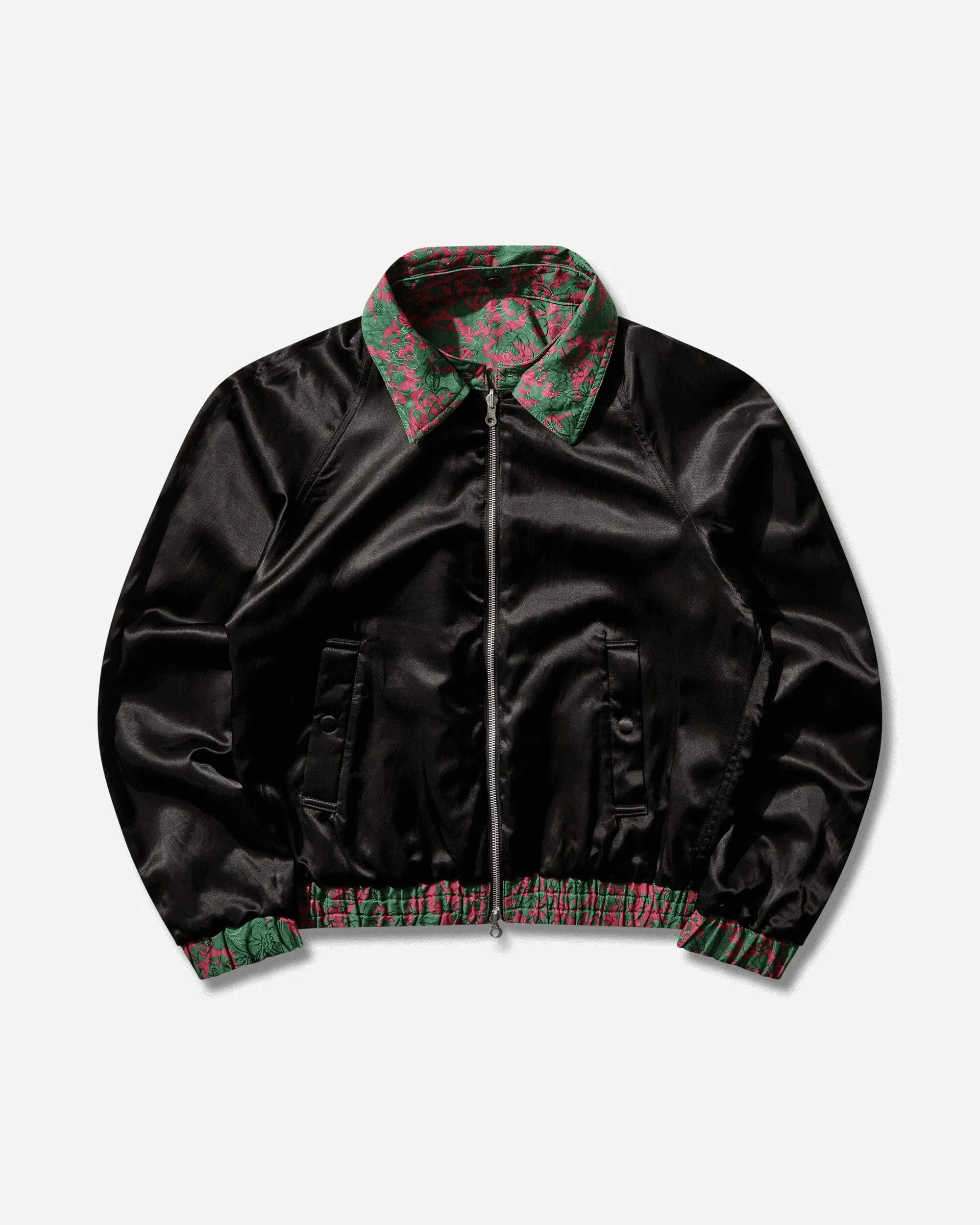DRIES VAN NOTEN Men's Fil Coupé Reversible Jacket Fuchsia
