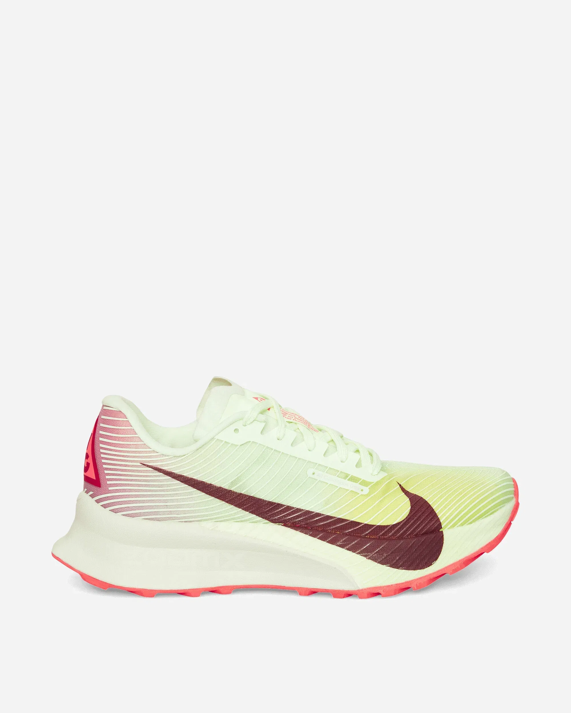Nike ACG Ultrafly Trail Sneakers Volt Tint / Burgundy Ash