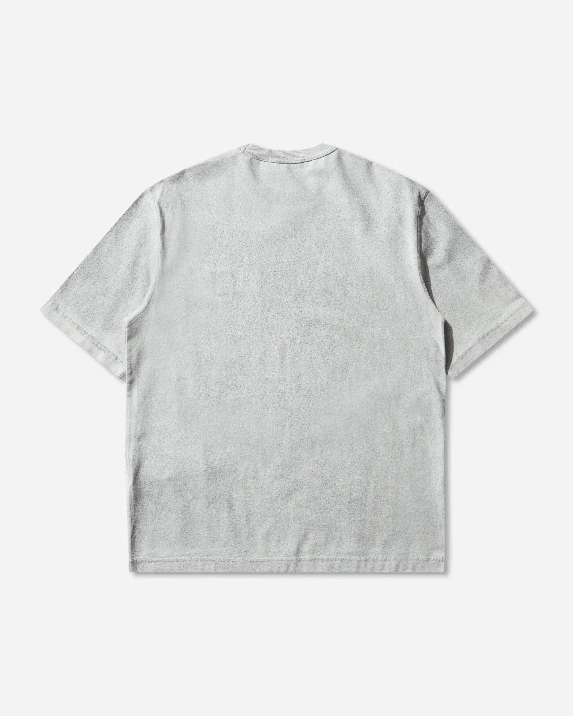 Stone Island Men's Combed Organic Cotton Jersey Reflective Garment Lamination T-Shirt Sky Blue
