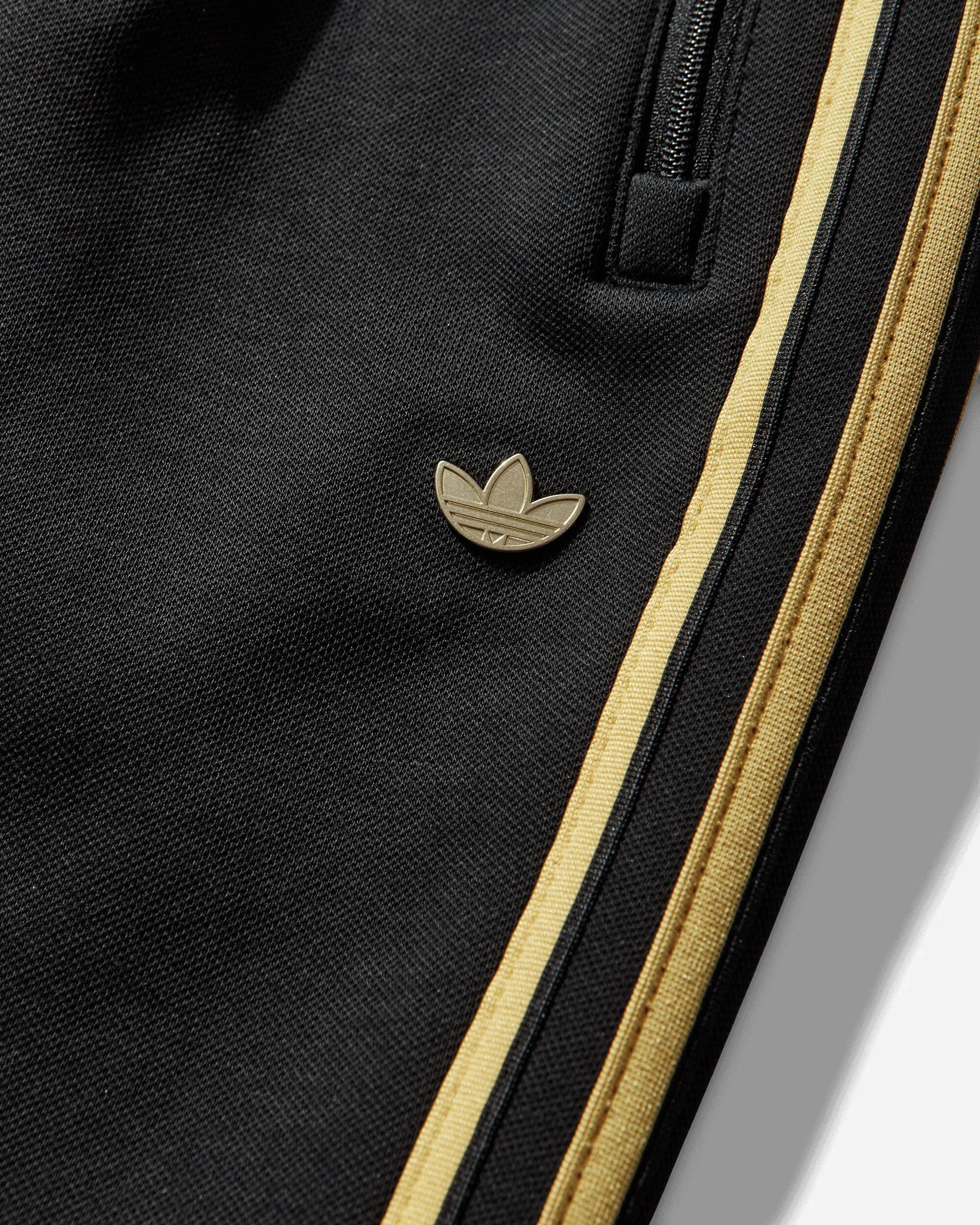 adidas Men's Classic Tipped Stripes Track Pants Black
