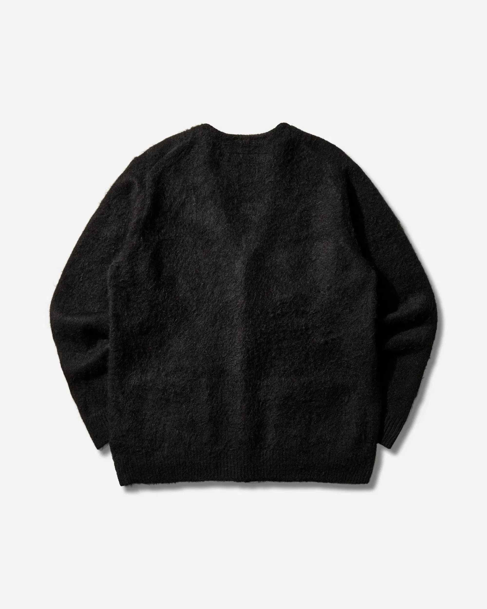 Neighborhood Men's Mohair Cardigan Black