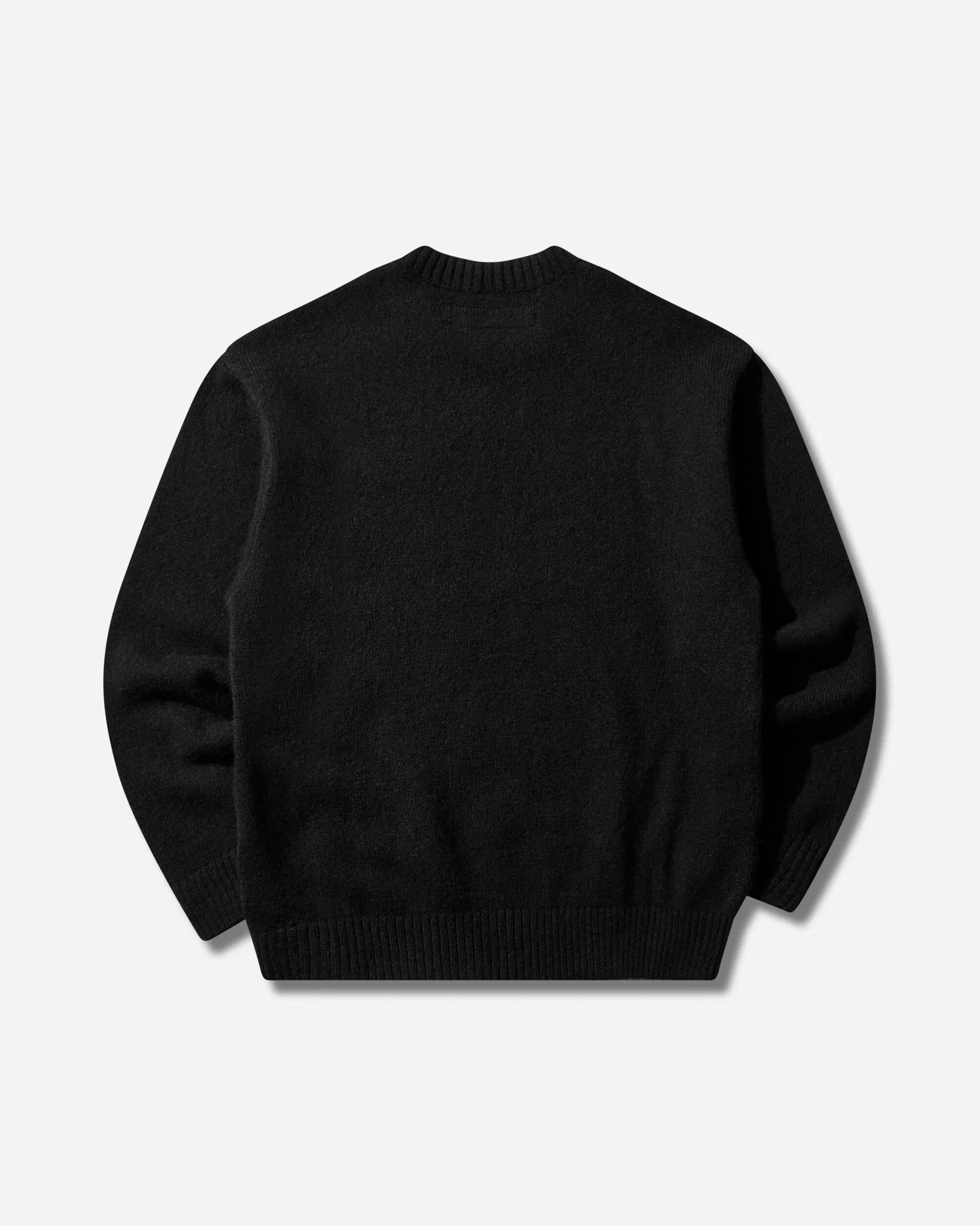 Neighborhood Men's Plain Crewneck Sweater Black