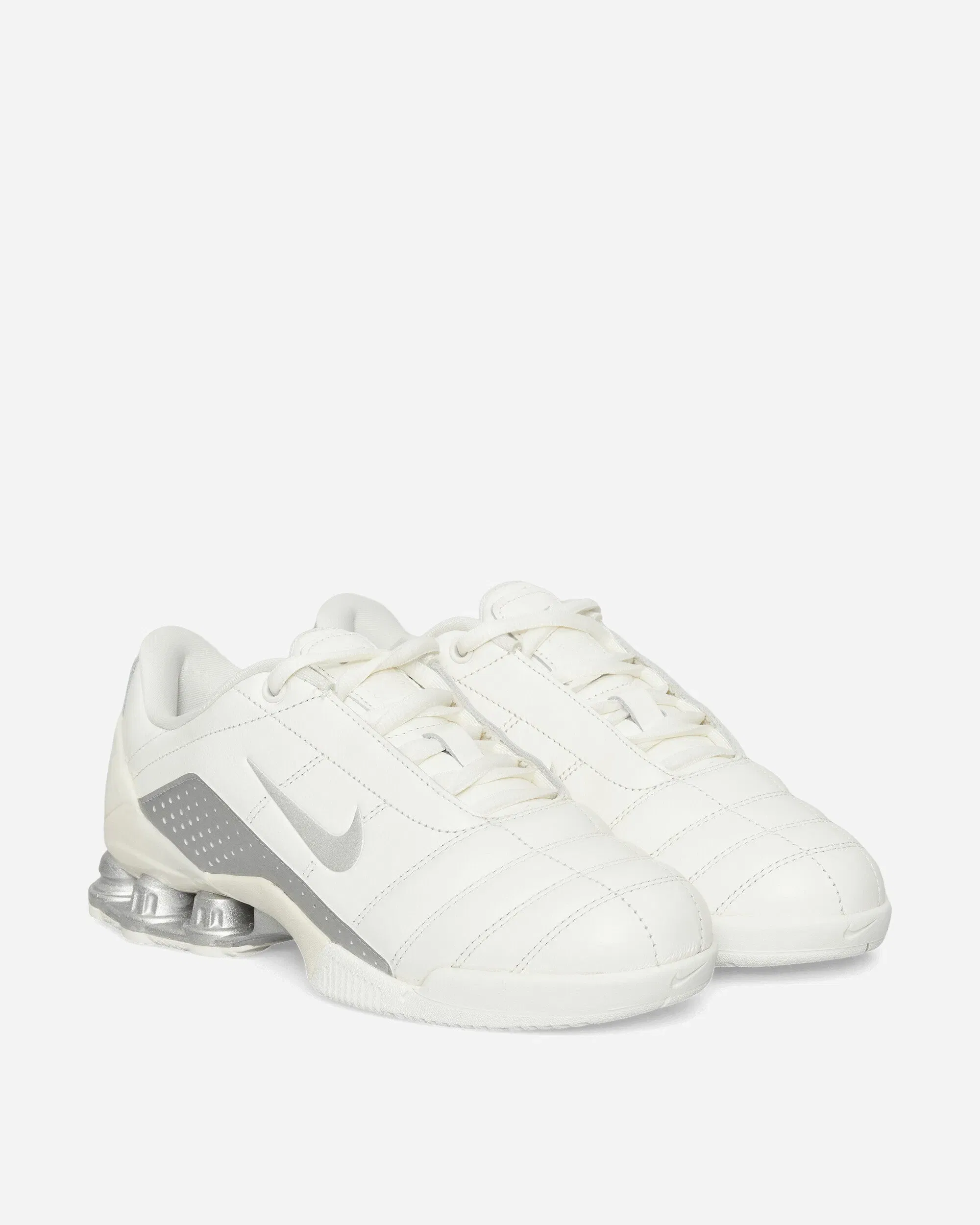 Nike Women's T90 Shox Magia Sneakers Sail / Metallic Silver