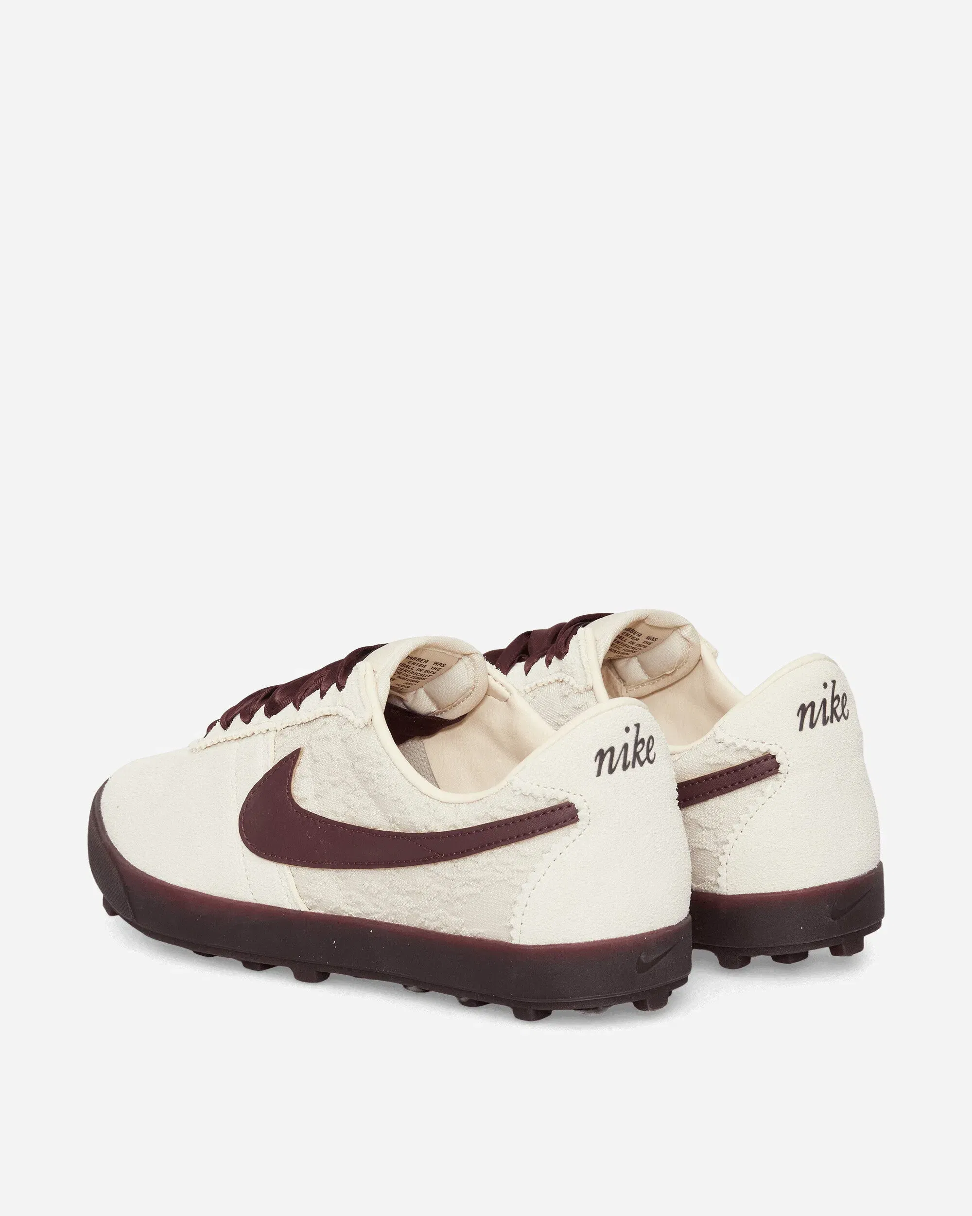Nike Women's Astrograbber Leather SE Sneakers Light Cream / Arctic Orange / Burgundy Crush