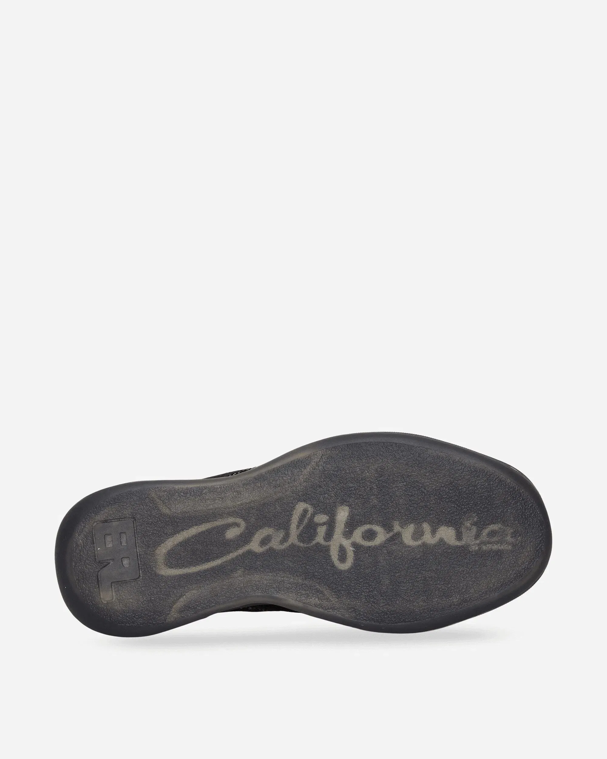 ERL Corduroy Coupe Sneakers Dark Black