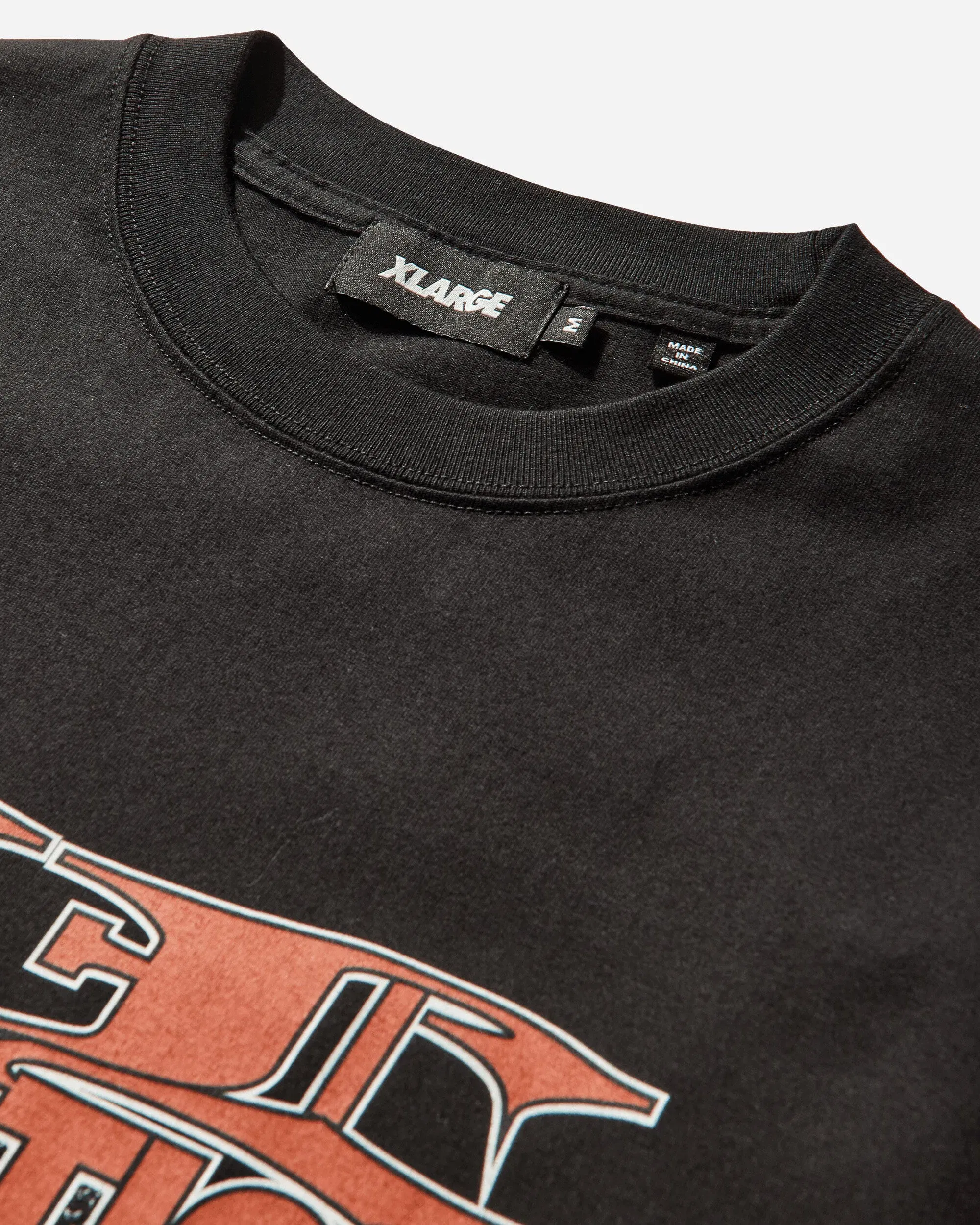 XLarge Men's Meditation Longsleeve T-Shirt Black