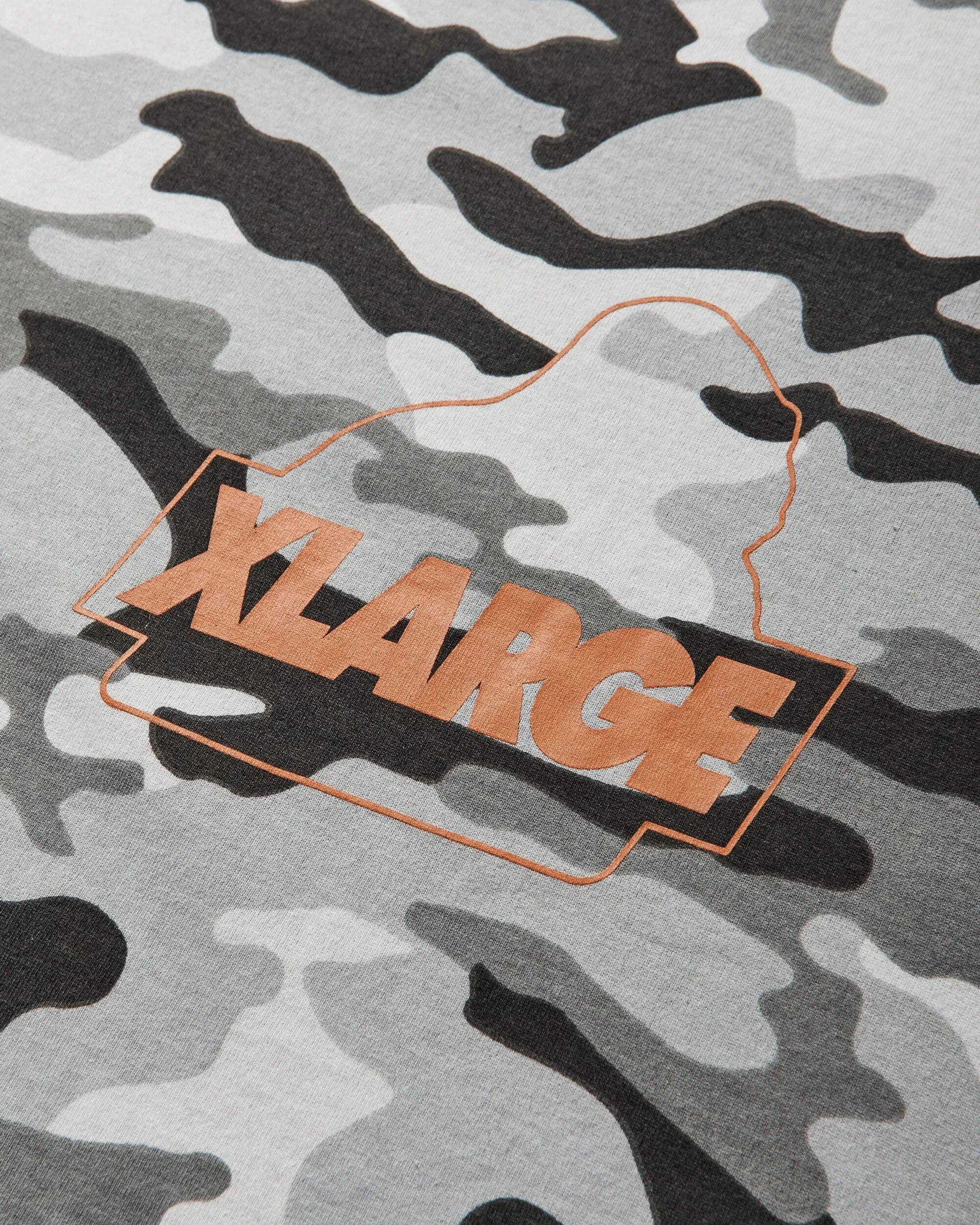 XLarge Men's Camo Urban Logo T-Shirt Grey