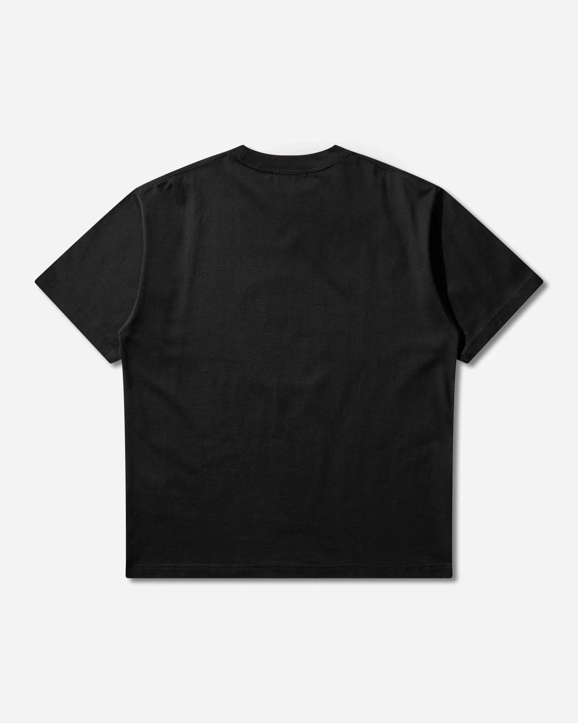 XLarge Men's Skull In Flames T-Shirt Black