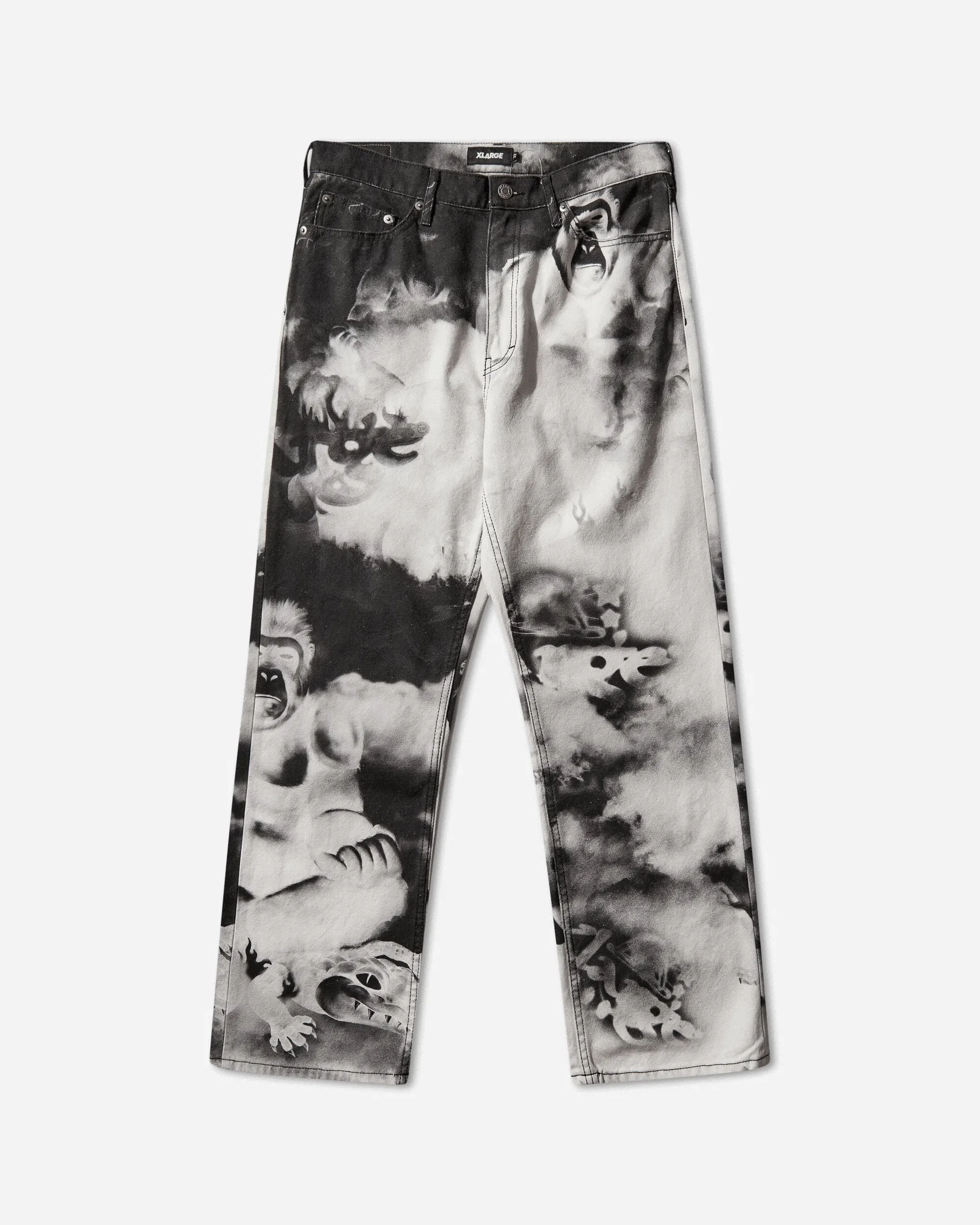 XLarge Men's Meditation All Over Print Pants Multicolor