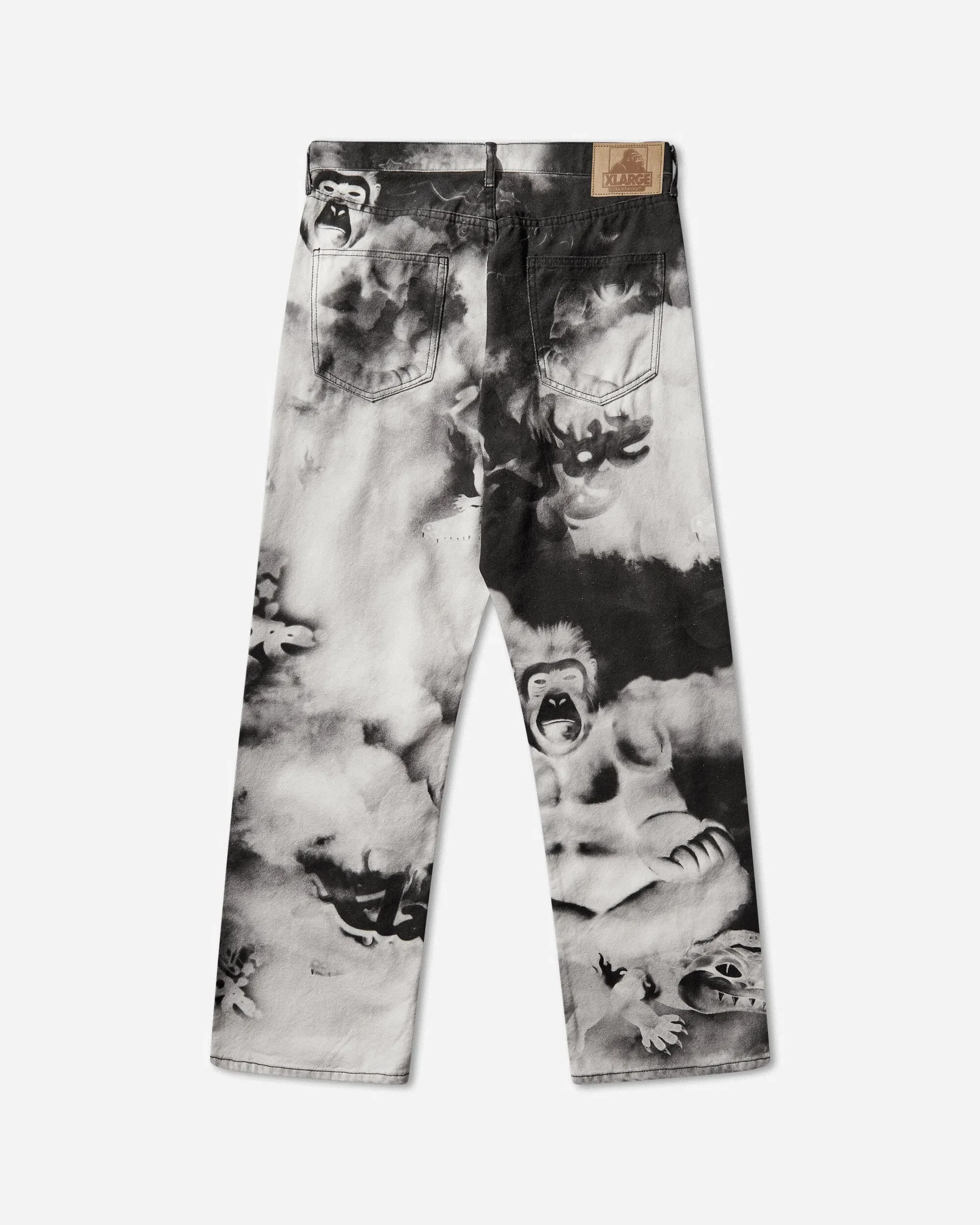 XLarge Men's Meditation All Over Print Pants Multicolor
