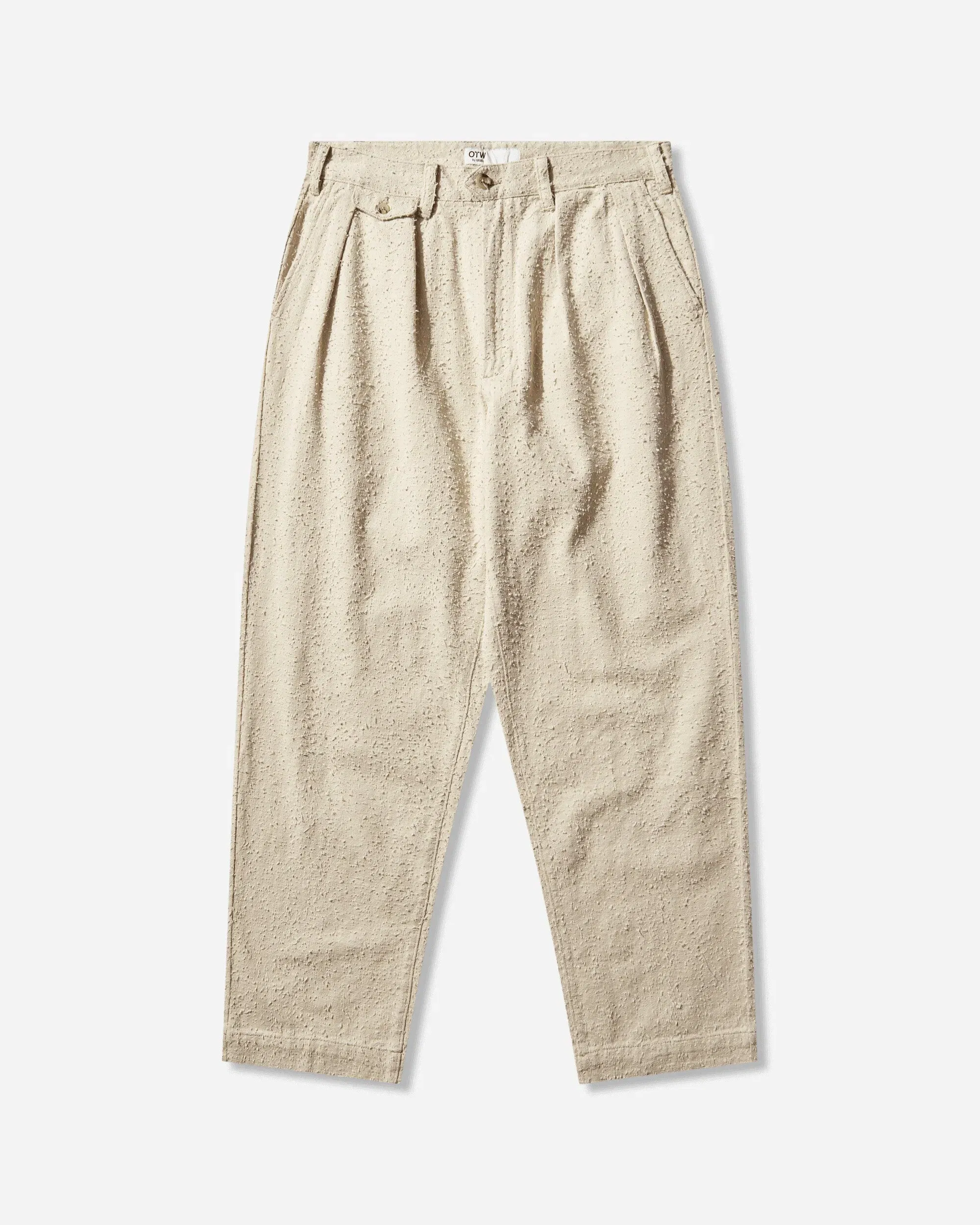 Vans Men's Back Pleated Trousers Creme Brulee