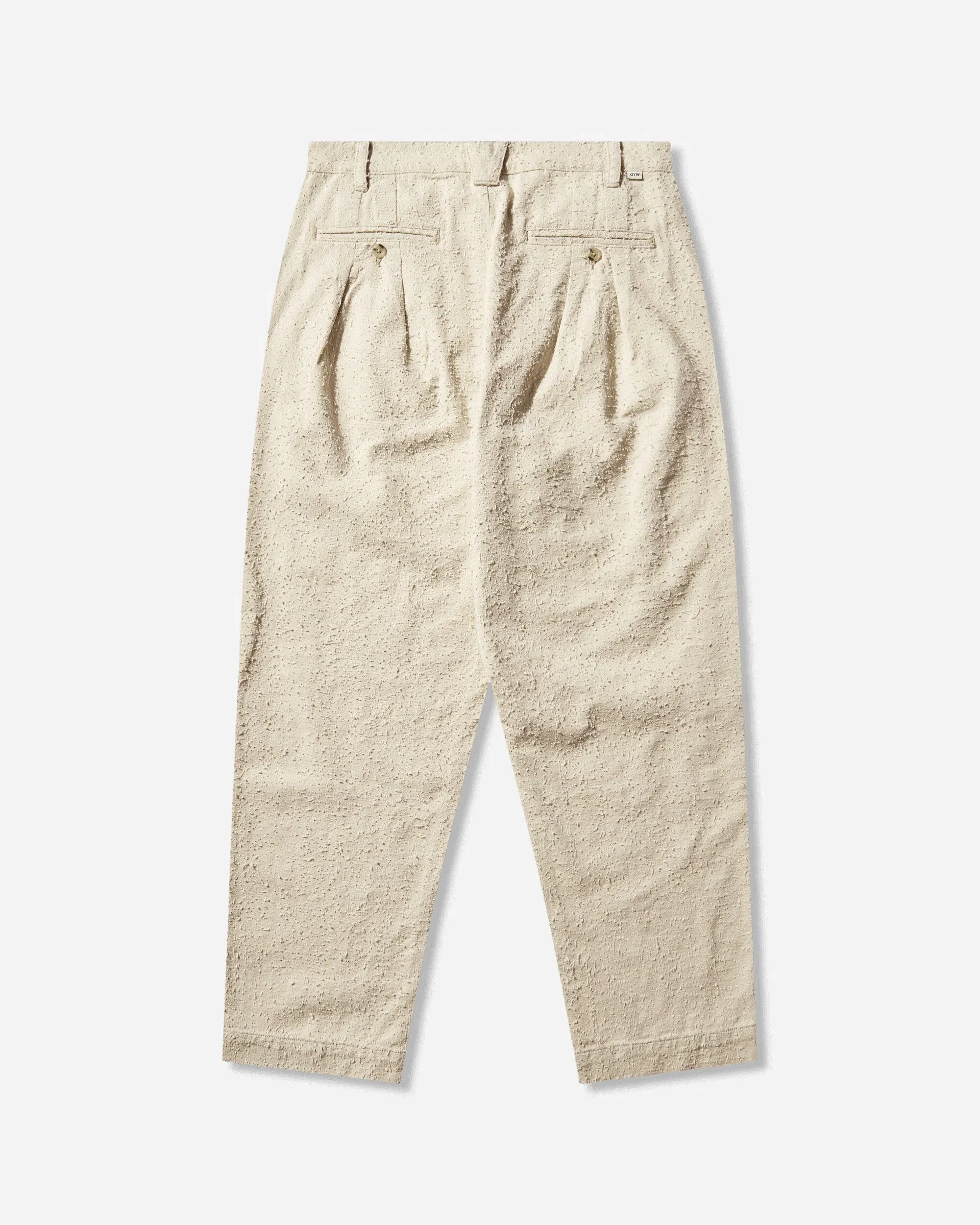 Vans Men's Back Pleated Trousers Creme Brulee