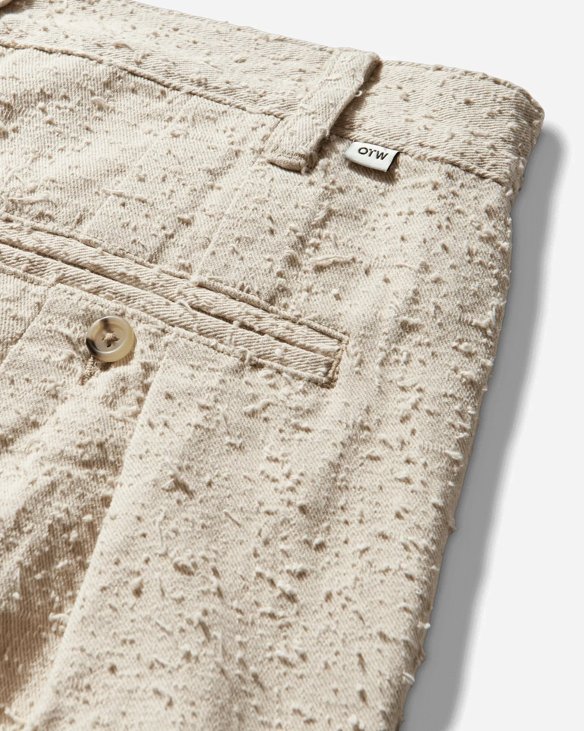Vans Men's Back Pleated Trousers Creme Brulee