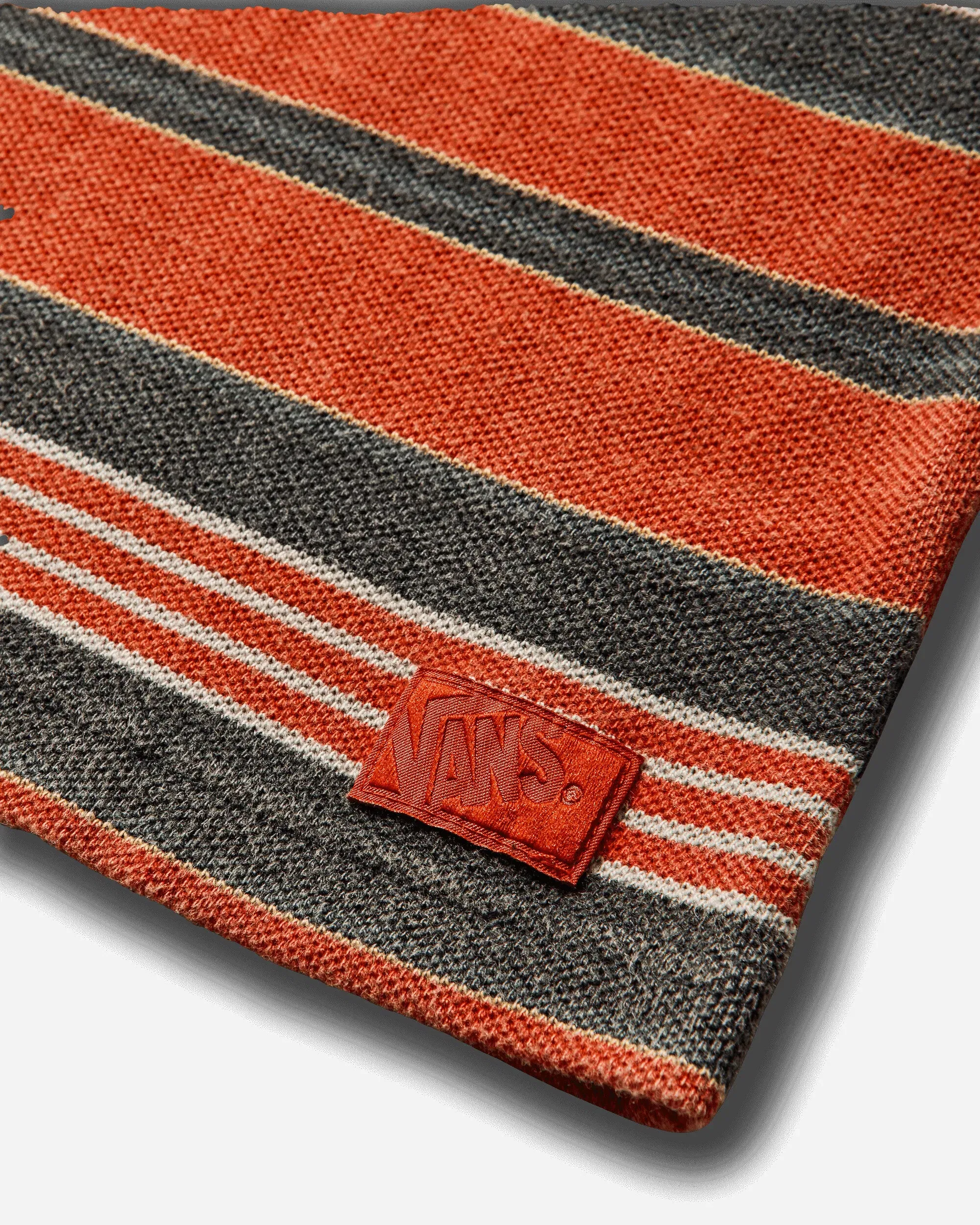 Vans Pique Stripe Knit T-Shirt Racing Red