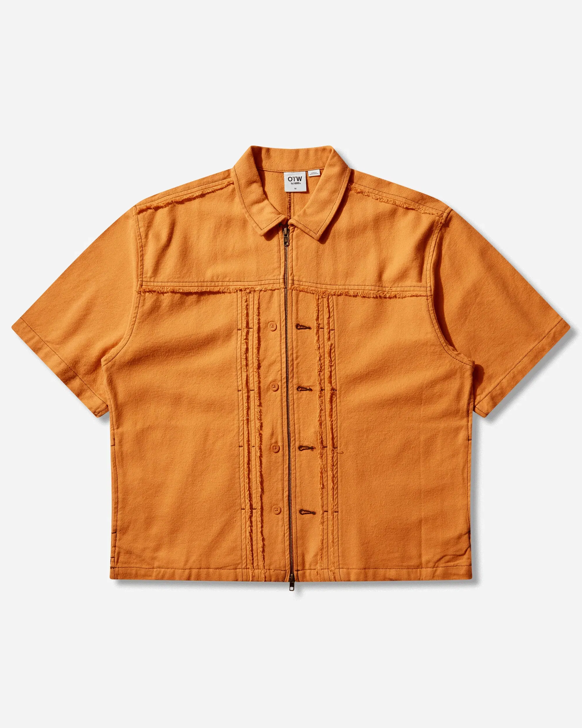 Vans Men's Double Edge Shortsleeve Shirt Sunset Orange