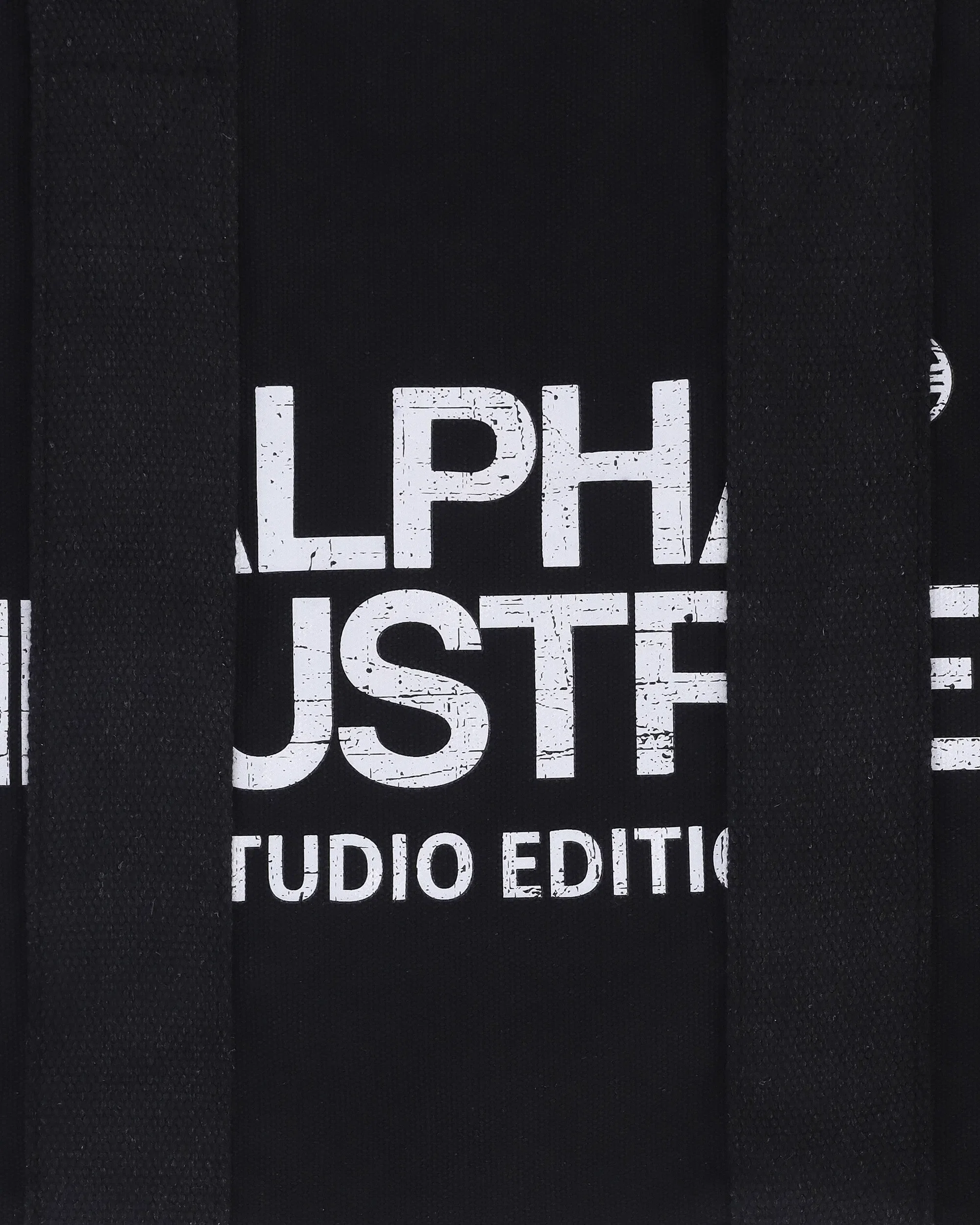 Alpha Industries Studio Tote Bag Large Black