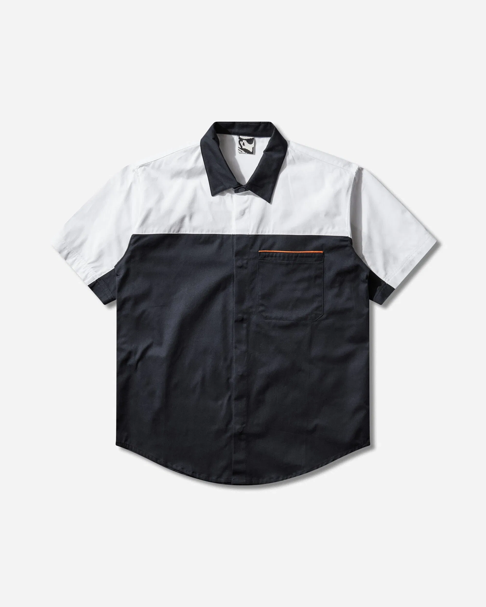 GR10K Men's Solid Shortsleeve Shirt Navy