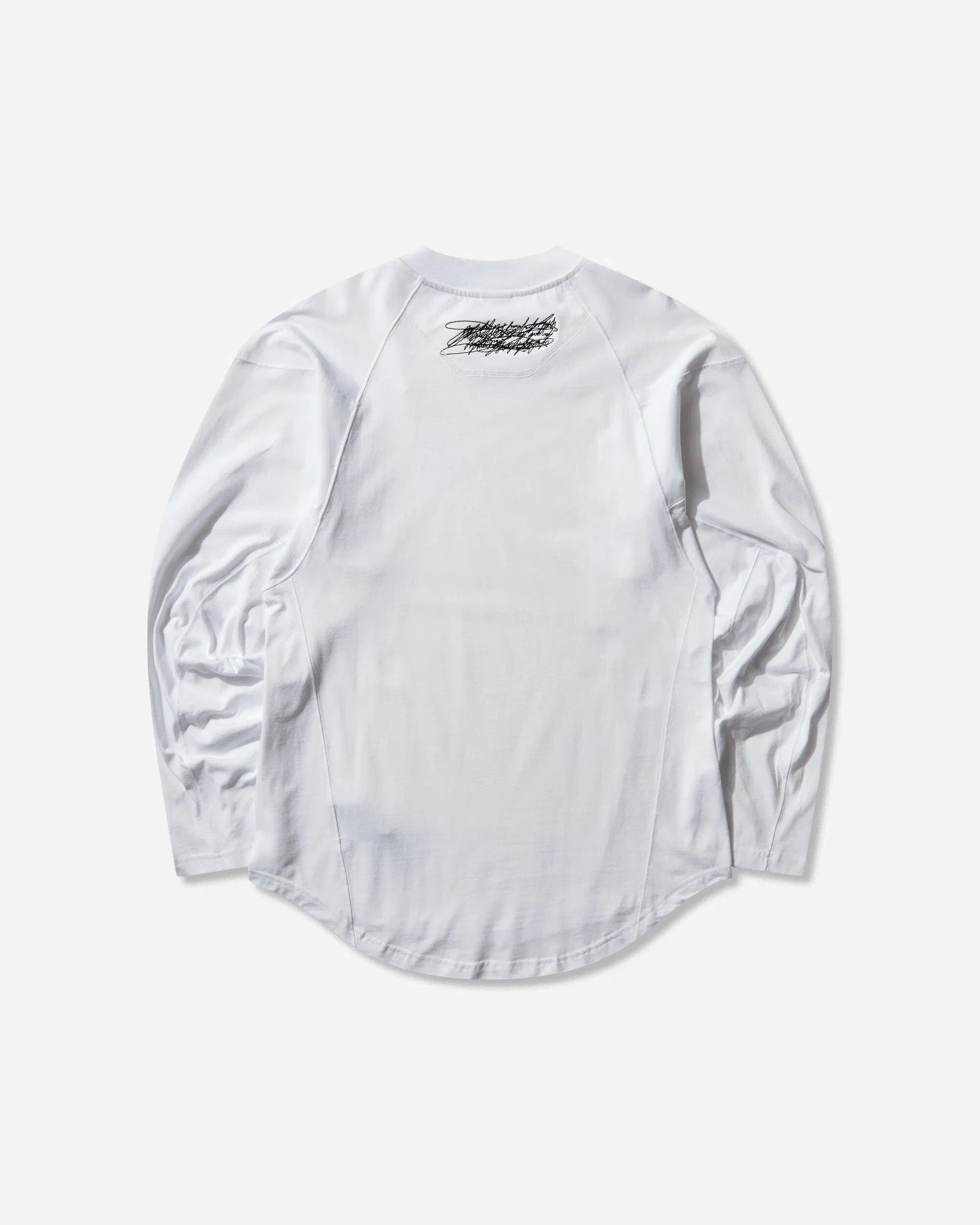GR10K Men's Pump Longsleeve T-Shirt White