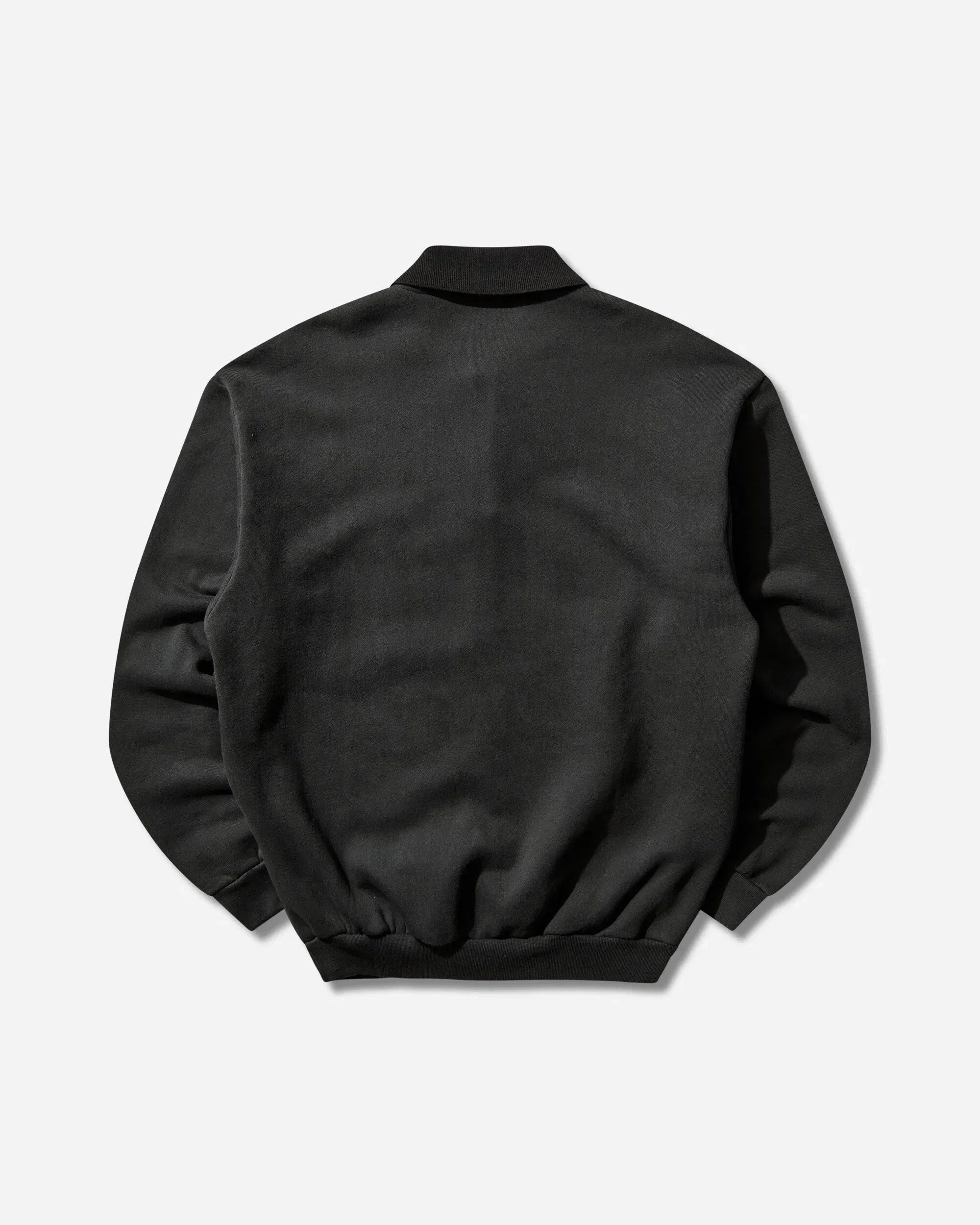 GR10K Men's 30001 Replicated Polo Sweatshirt Phantom Black