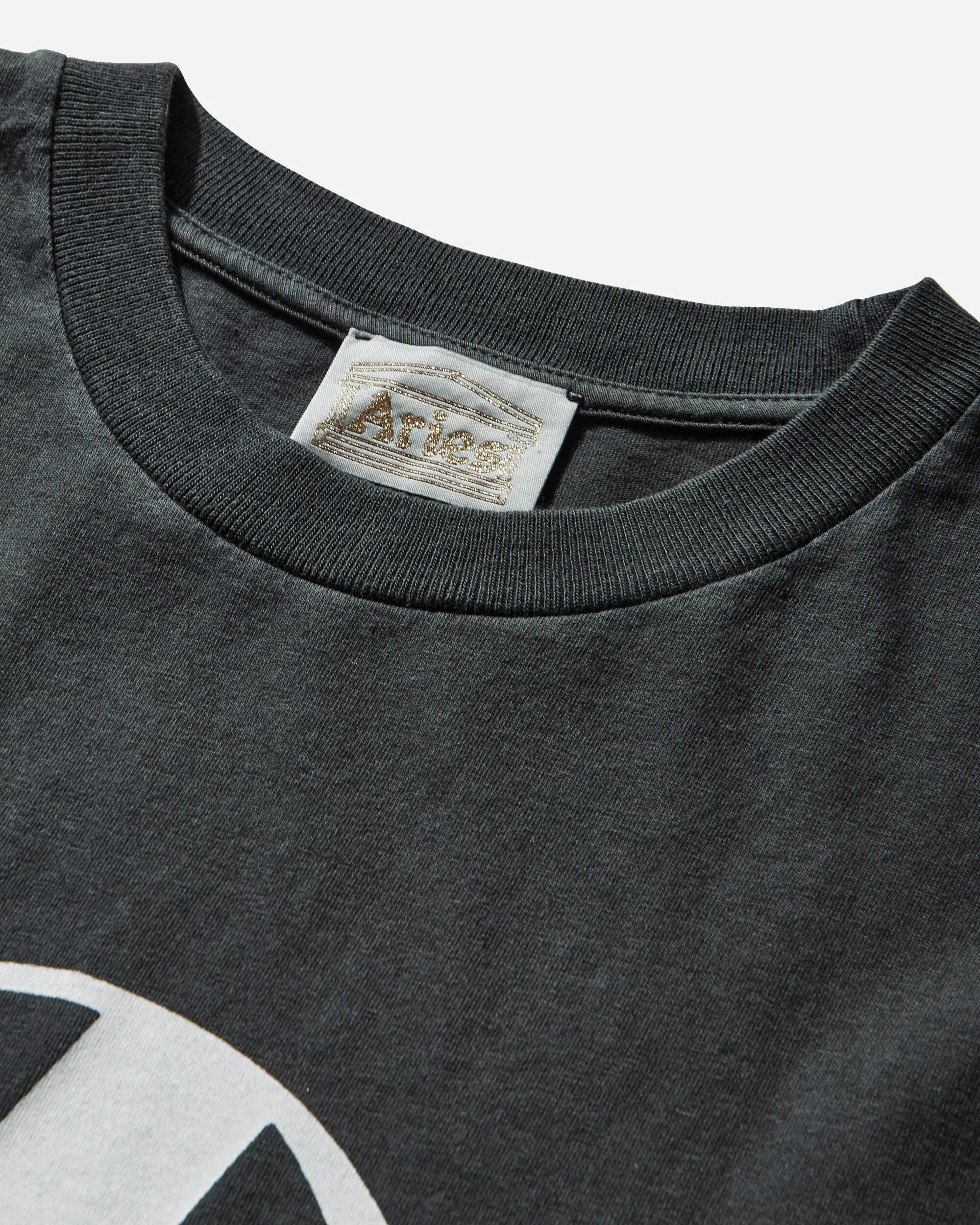 Aries Faded Punk T-Shirt Black