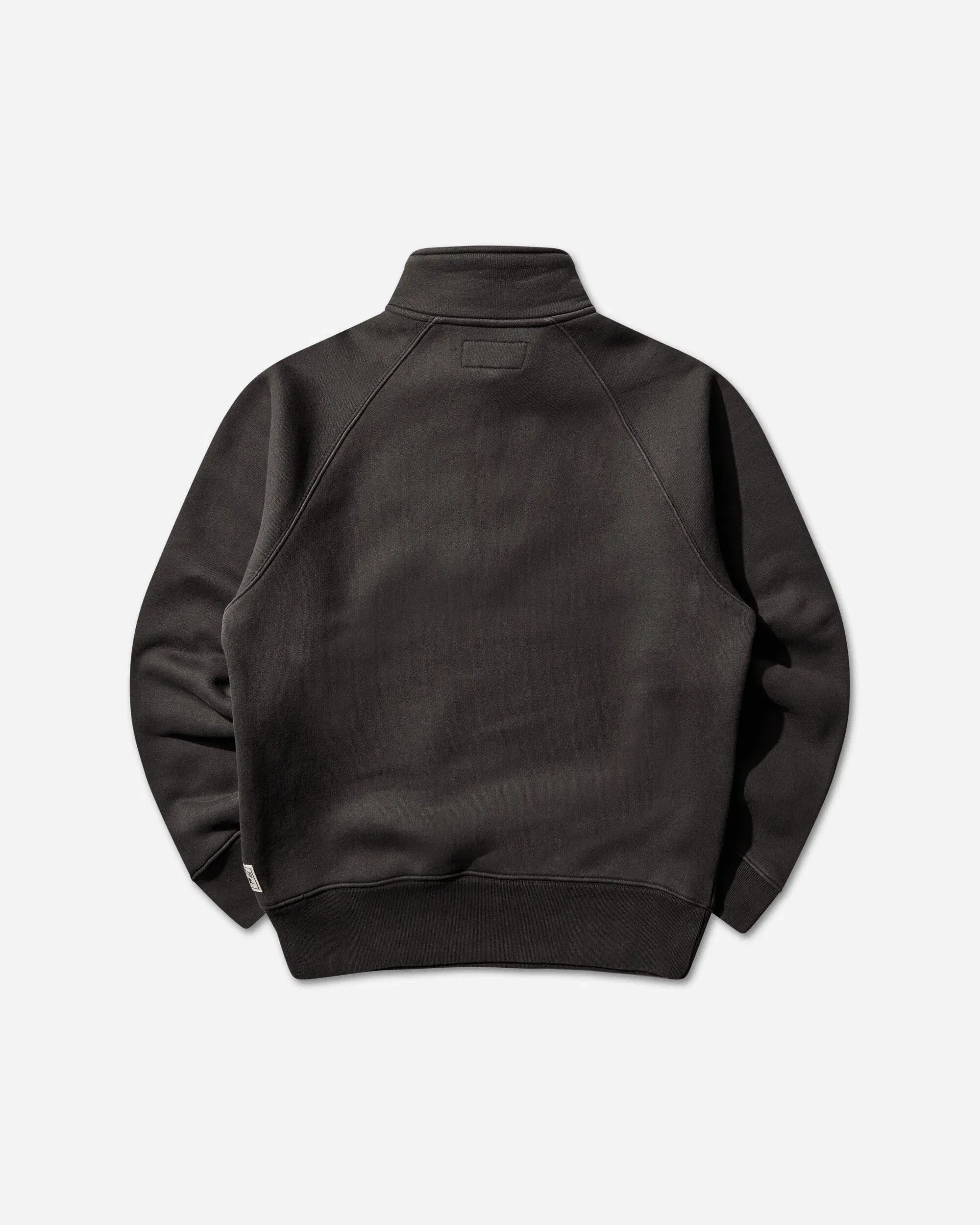 Stussy Relaxed Half Zip Sweatshirt Black