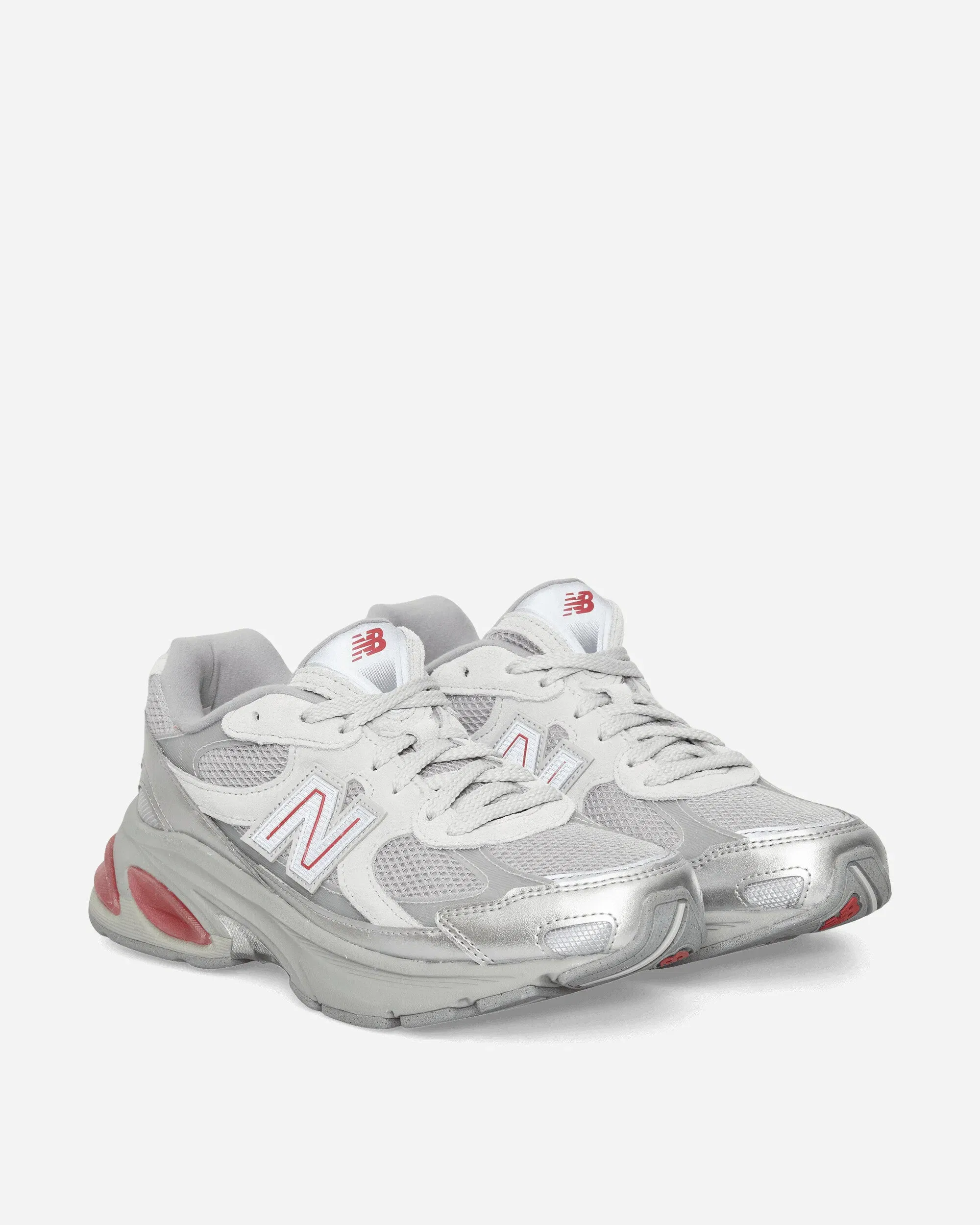 New Balance 2010 Sneakers Silver Metallic / Team Red