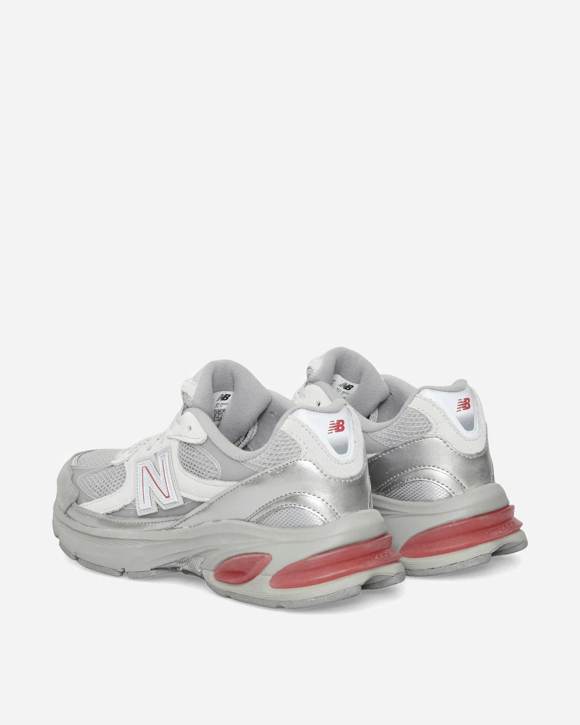 New Balance 2010 Sneakers Silver Metallic / Team Red