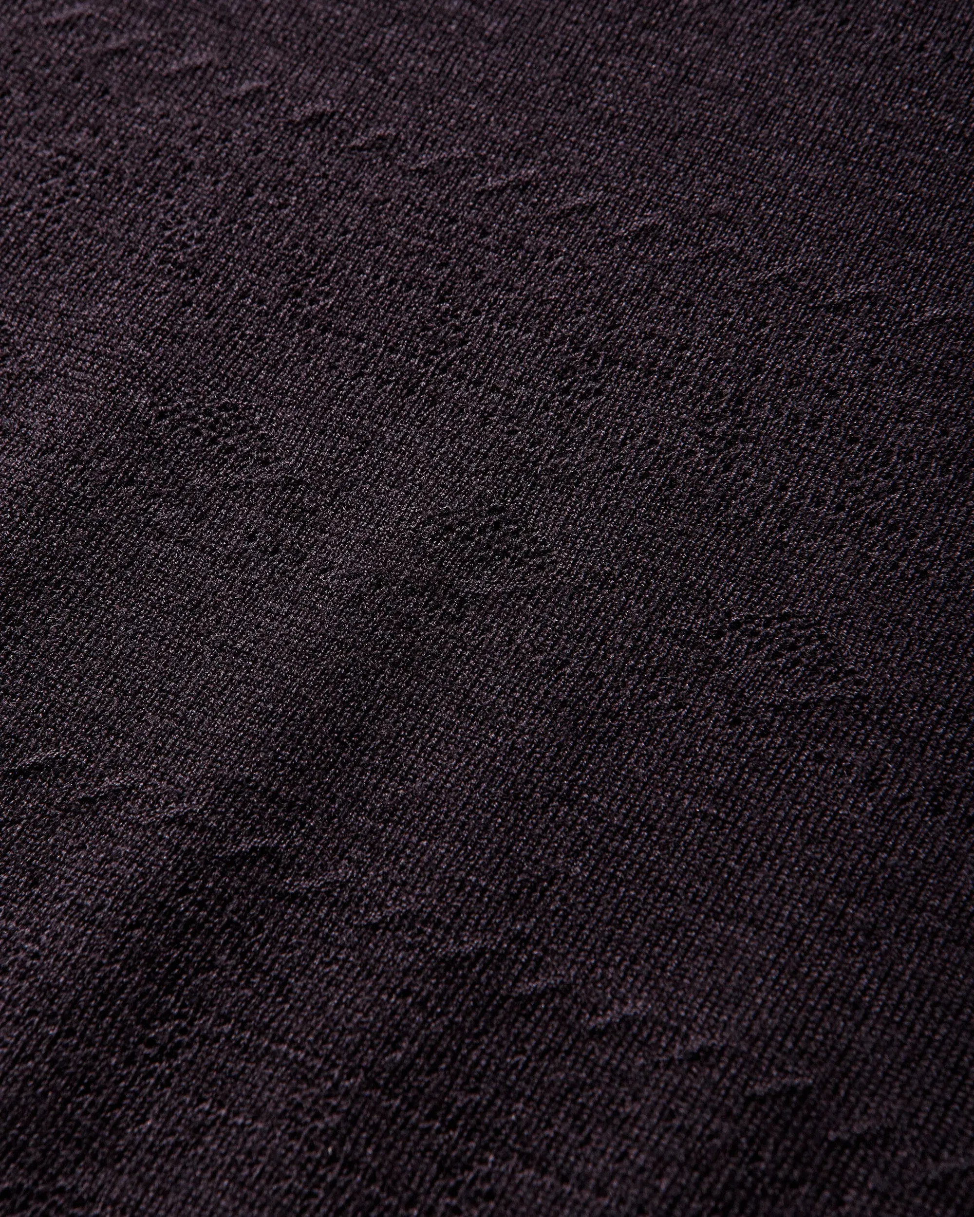 DRIES VAN NOTEN Men's Merino Wool Polo Shirt Dark Purple