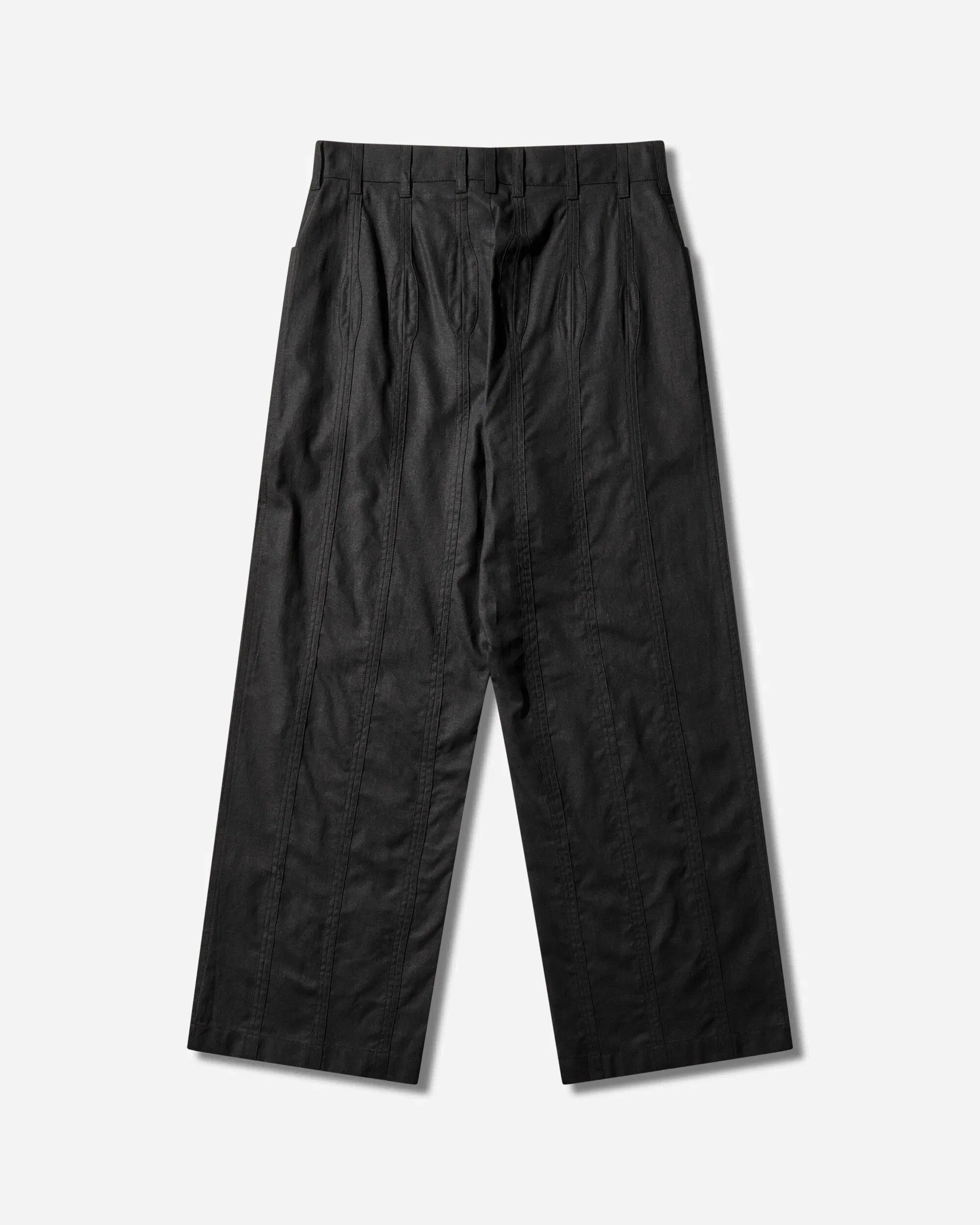 _J.L-A.L_ Men's Hans Trousers Shungite Black