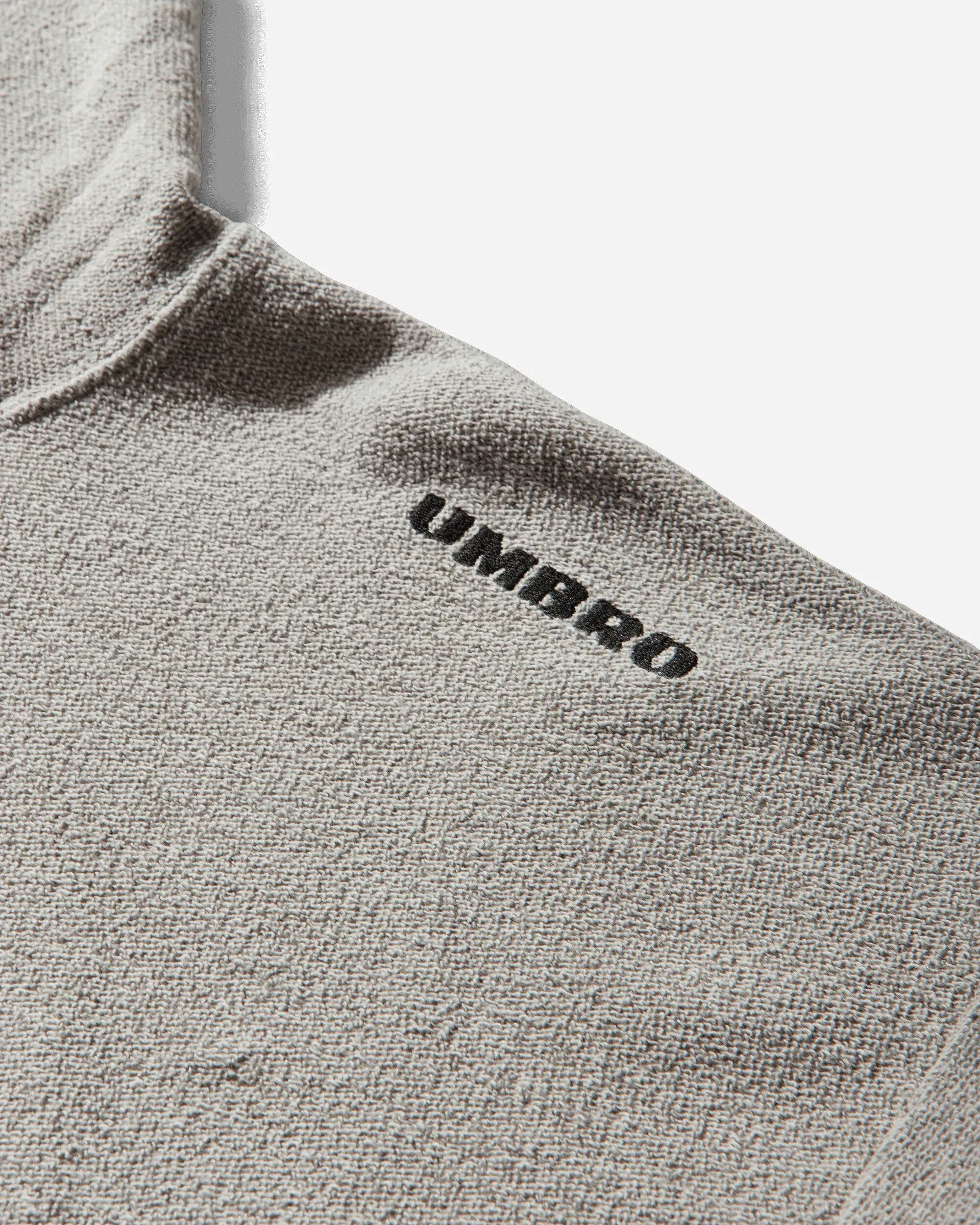 UMBRO Lasered Masked Hoodie Light Grey