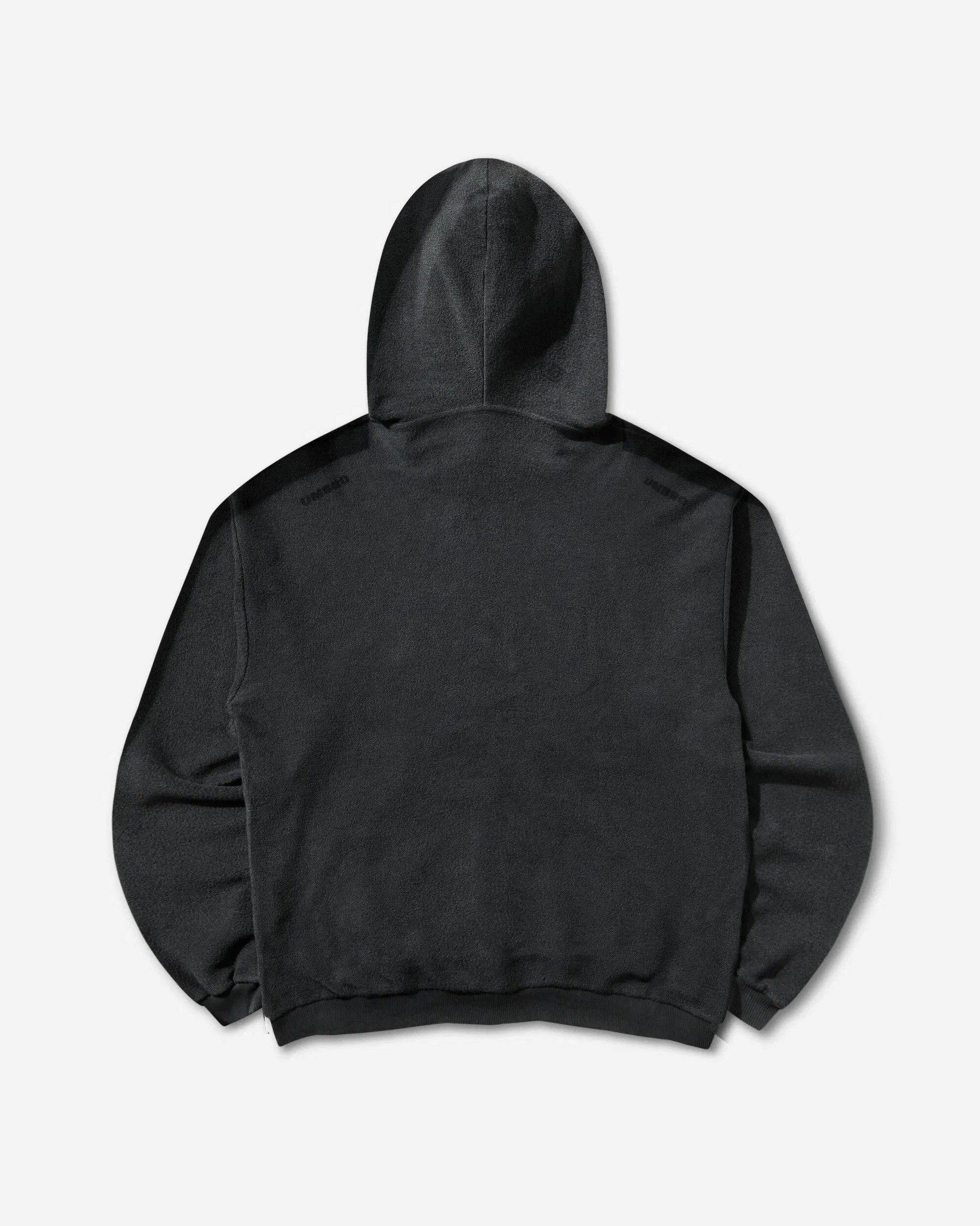 UMBRO Lasered Masked Hoodie Washed Black