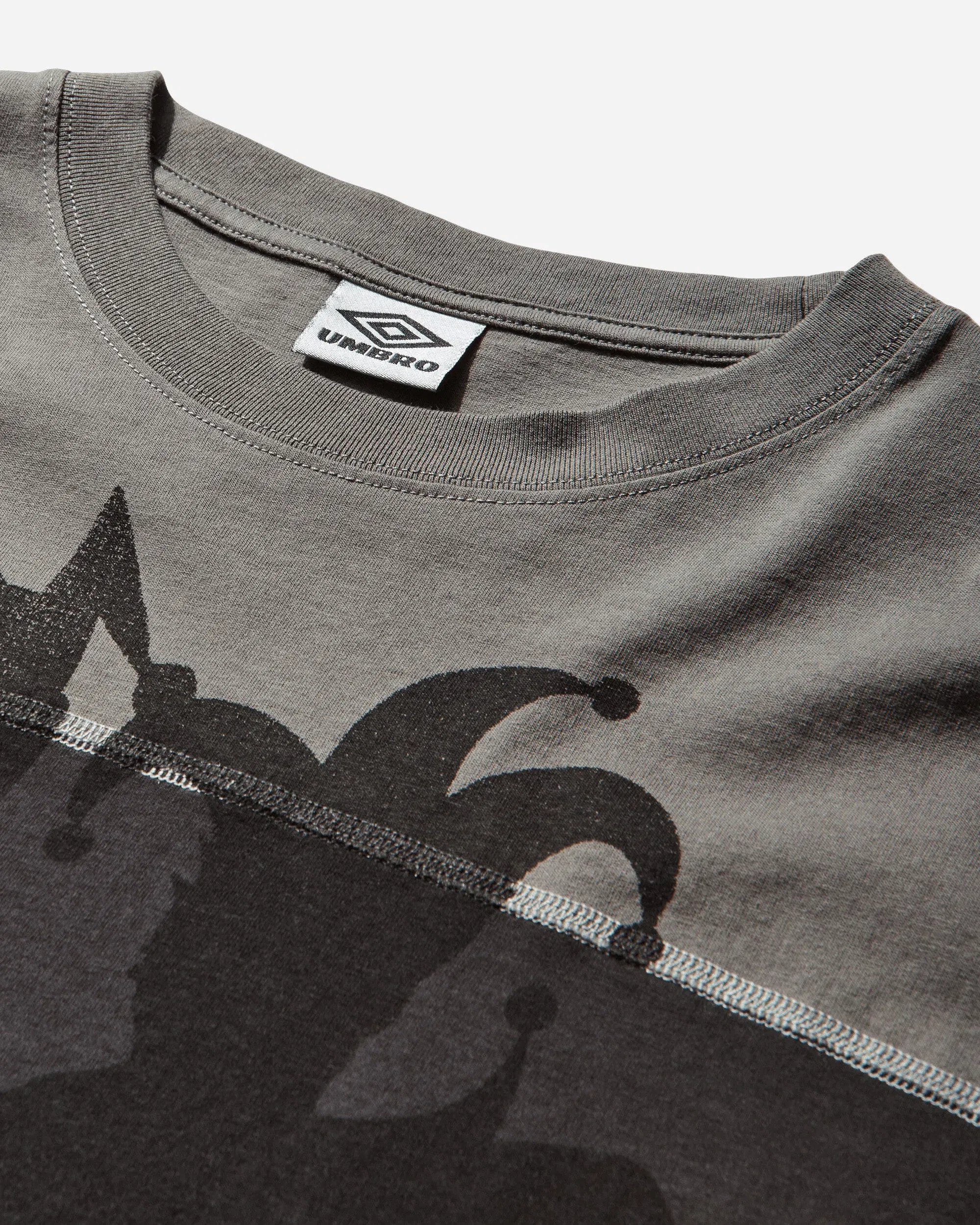 UMBRO Players T-Shirt Washed Black / Smock Grey