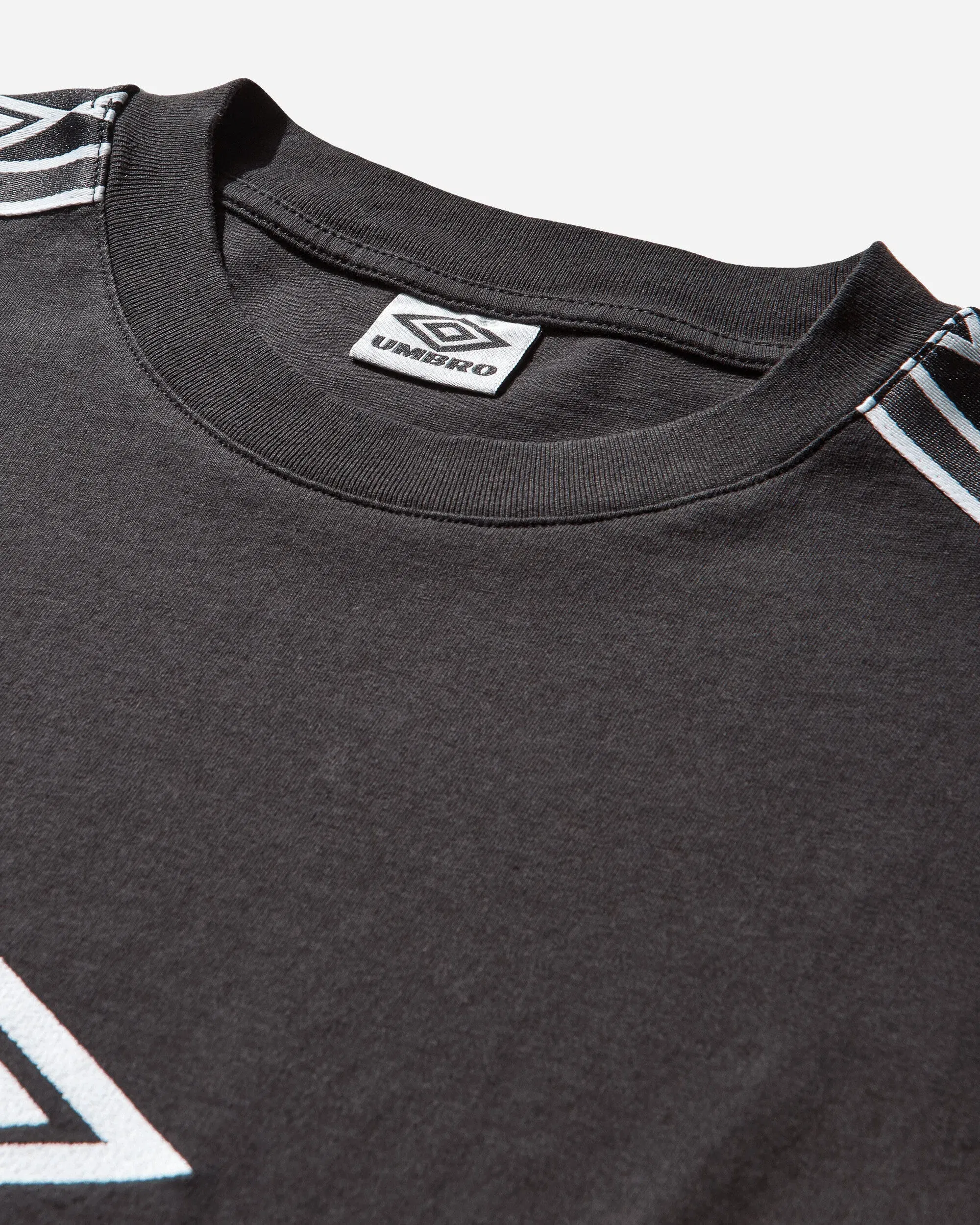 UMBRO Offence Defence Tape T-Shirt Washed Black