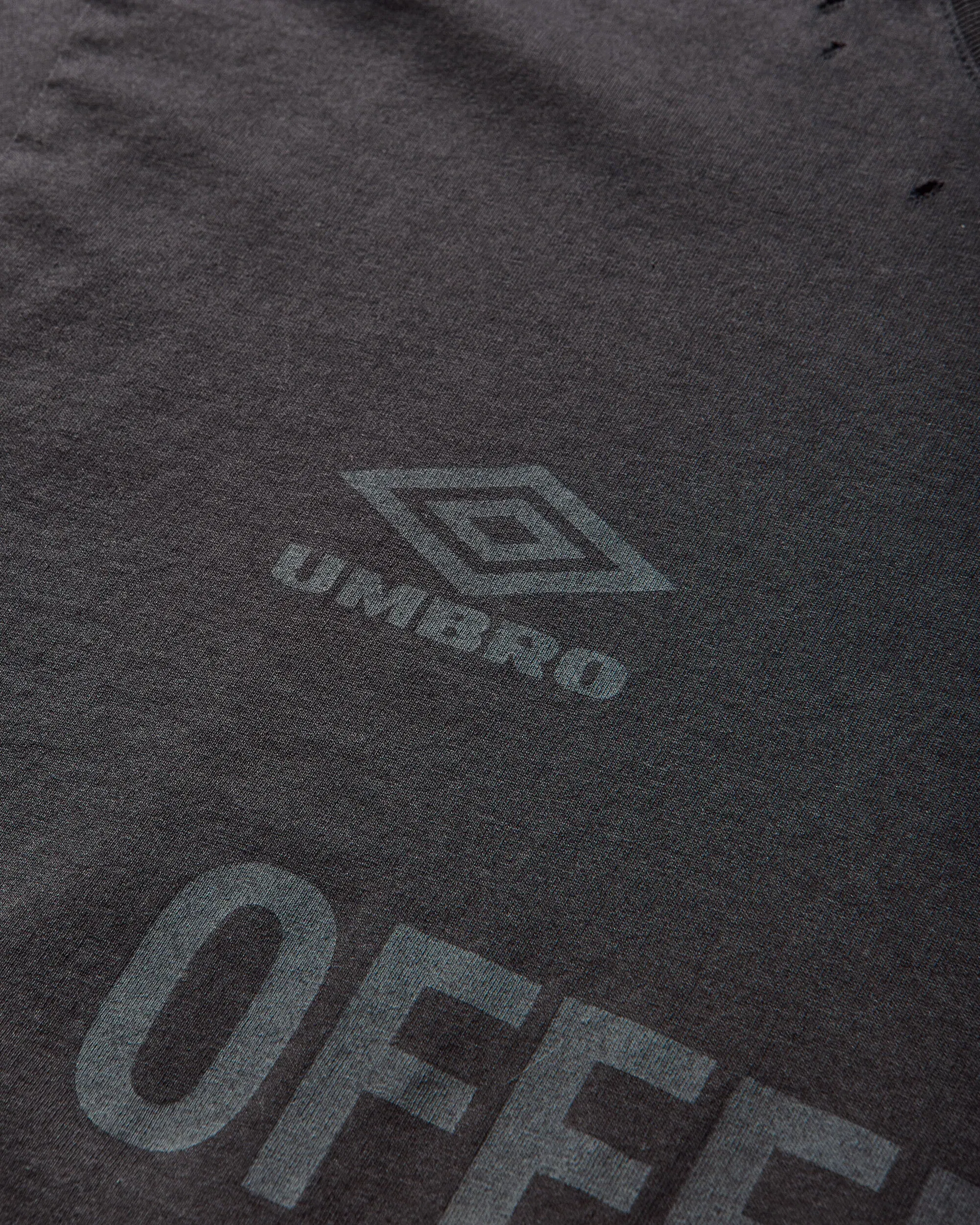 UMBRO Offence Defence T-Shirt Washed Black