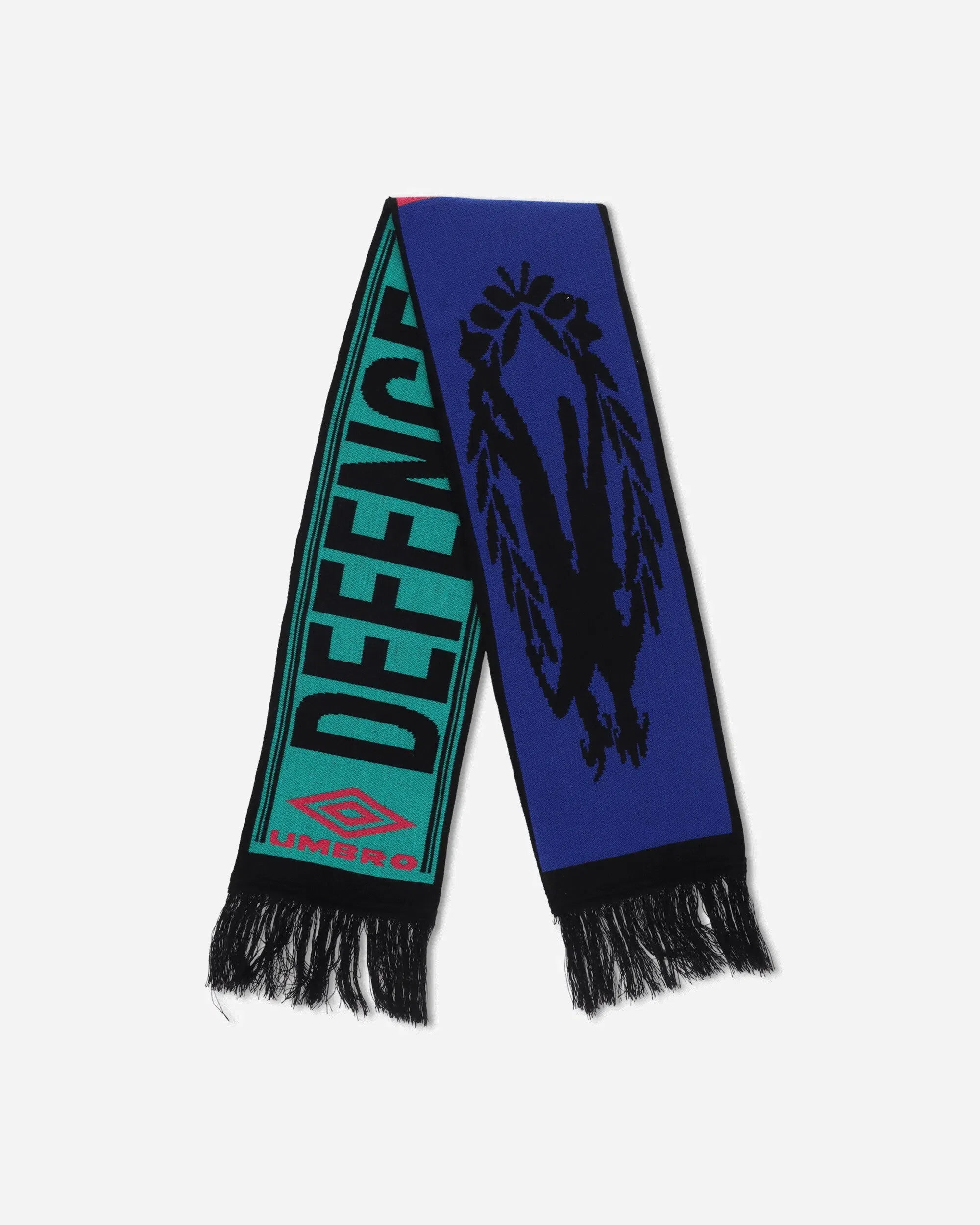 UMBRO Acid Security Scarf Black / Blue / Hot Pink