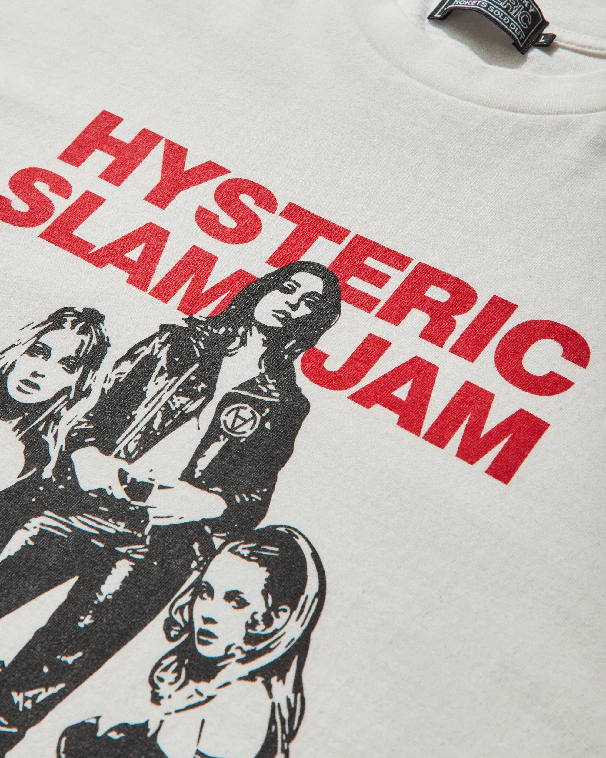 Hysteric Glamour Slam Jam Hysteric Angels T-Shirt White