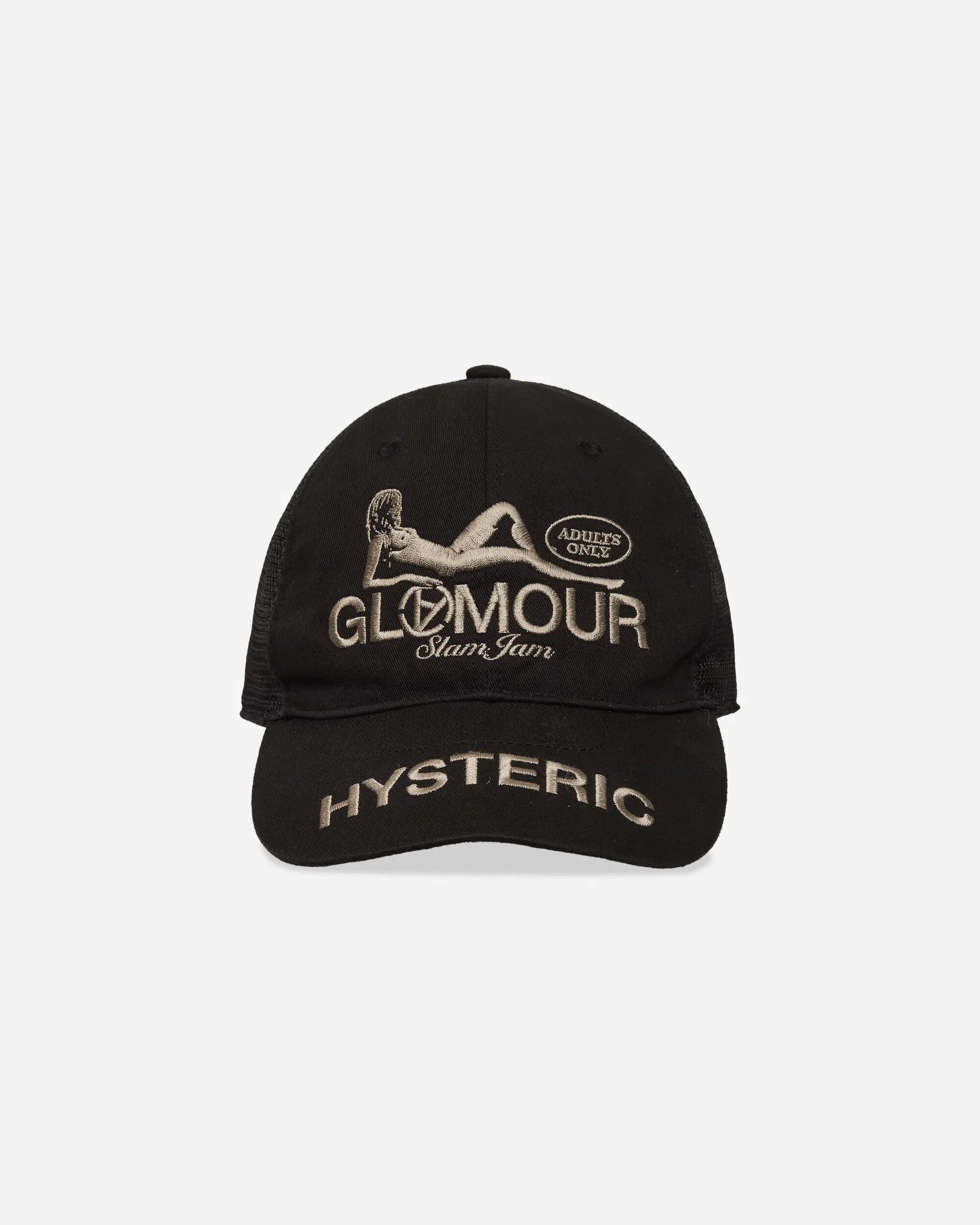 Hysteric Glamour Slam Jam Hysteric Angels Trucker Hat Black