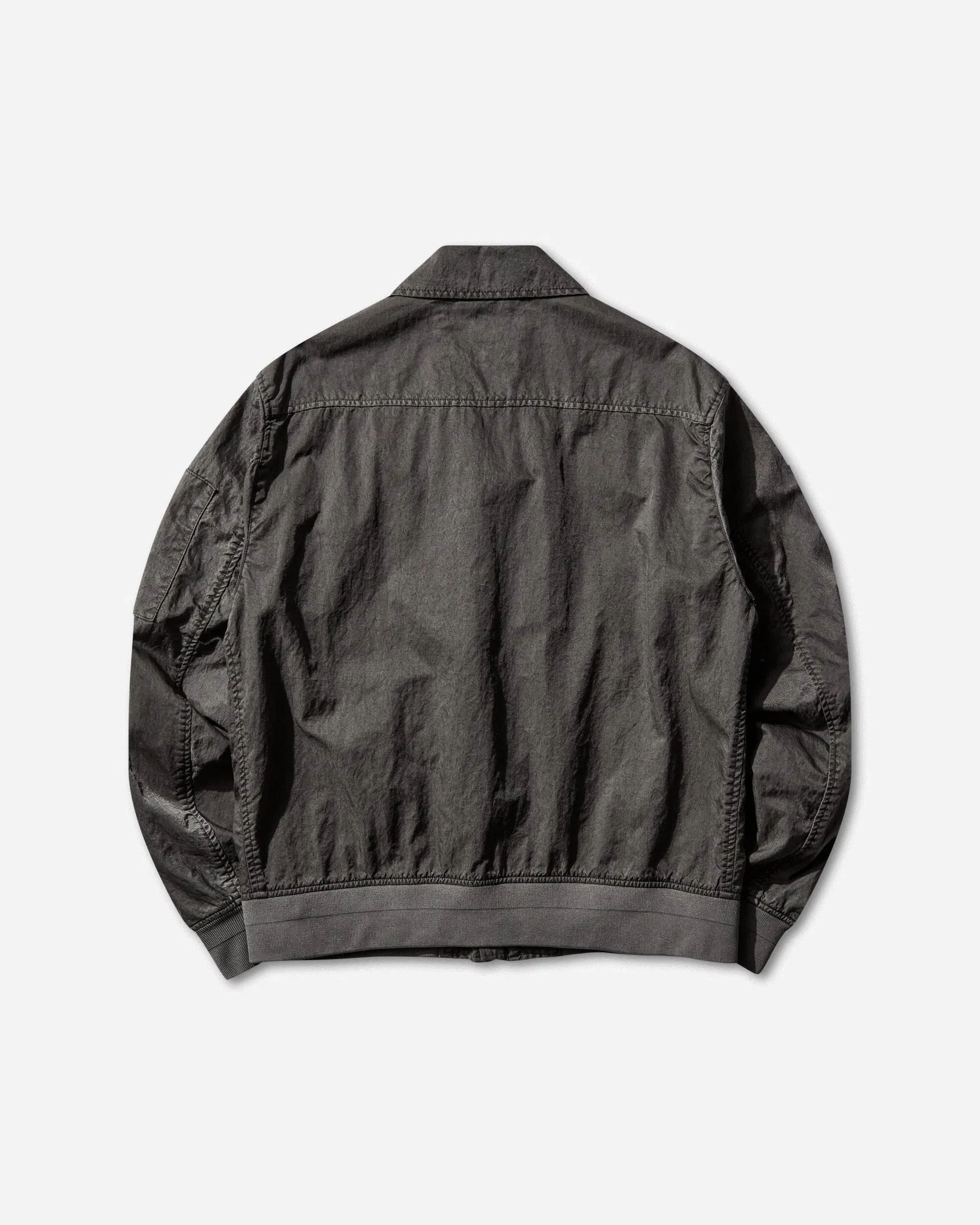 C.P. Company Men's Panama-R Bomber Jacket Gunmetal