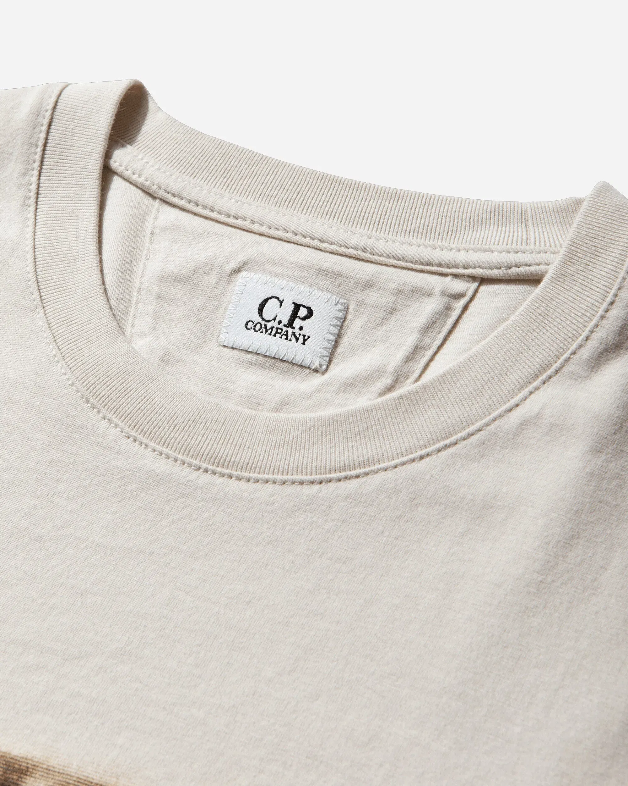 C.P. Company Men's 30/1 Jersey Graphic T-Shirt Frozen Dew