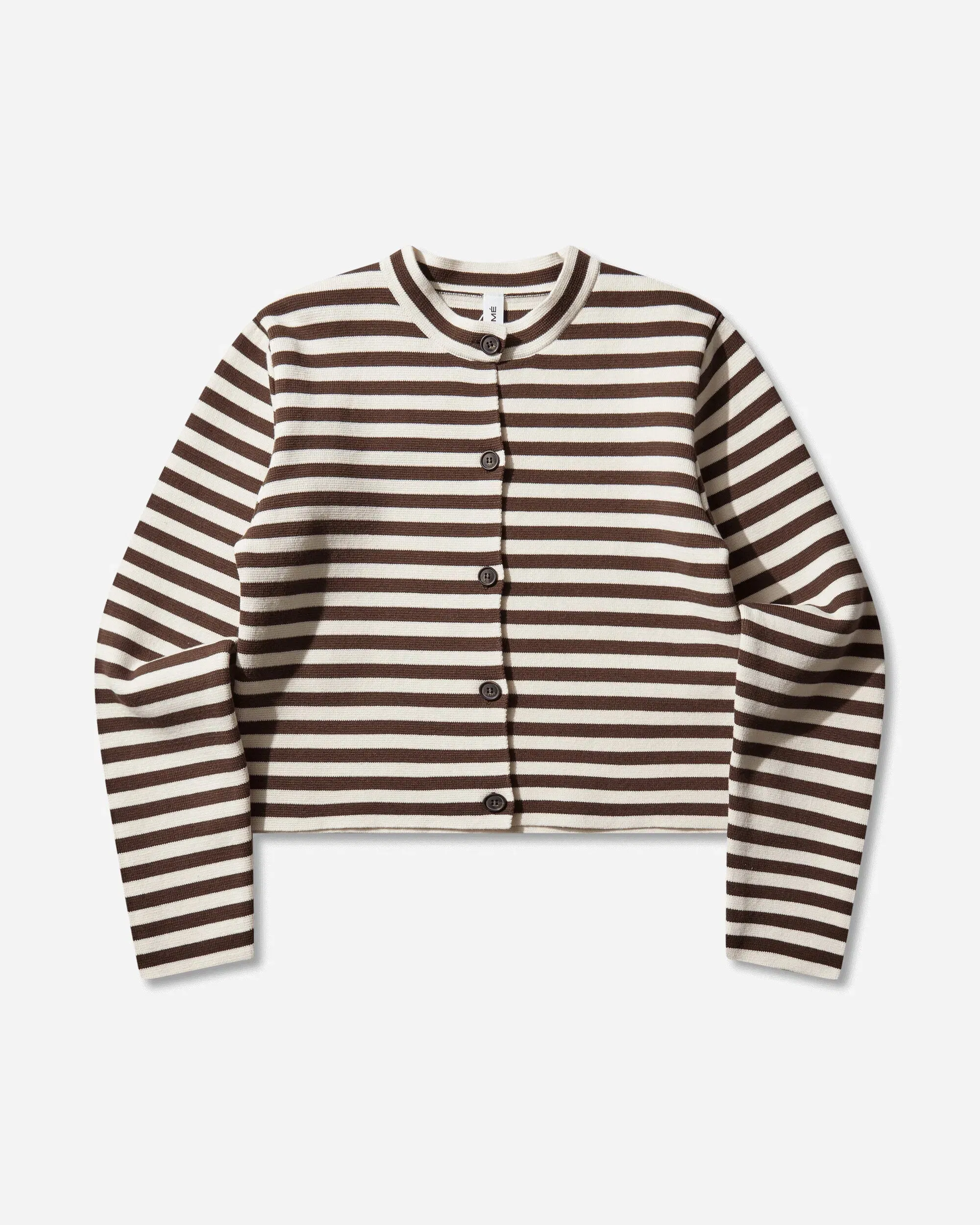 Résumé Women's KodyRS Knit Cardigan Creme Stripe