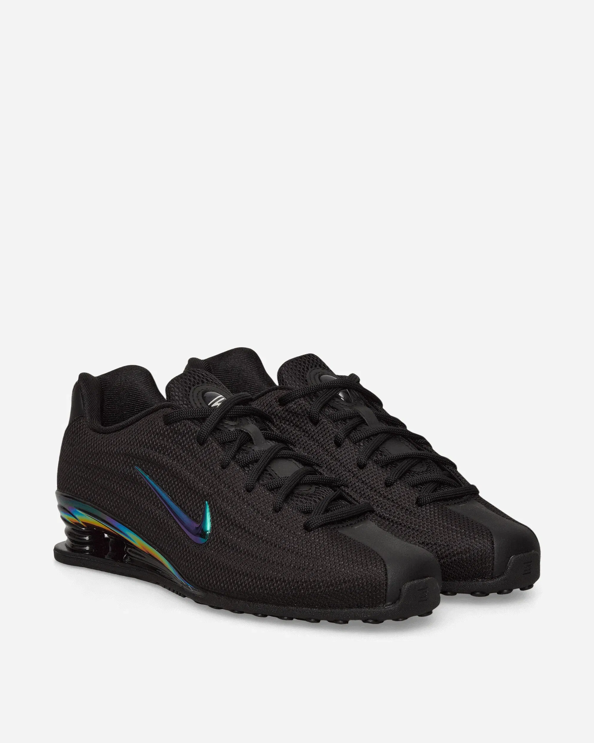 Nike Women's Shox Z Sneakers Black / Metallic Silver / Multicolor