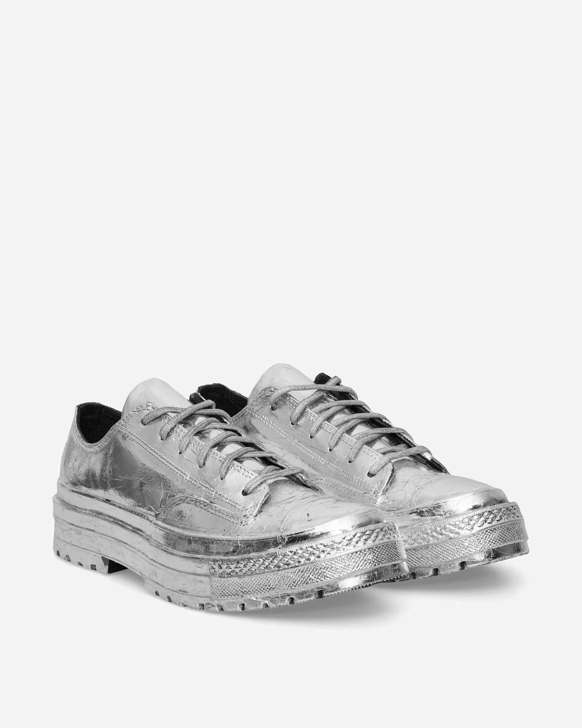 Converse Chuck 70 National Leather Limited Edition Sneakers Silver Foil