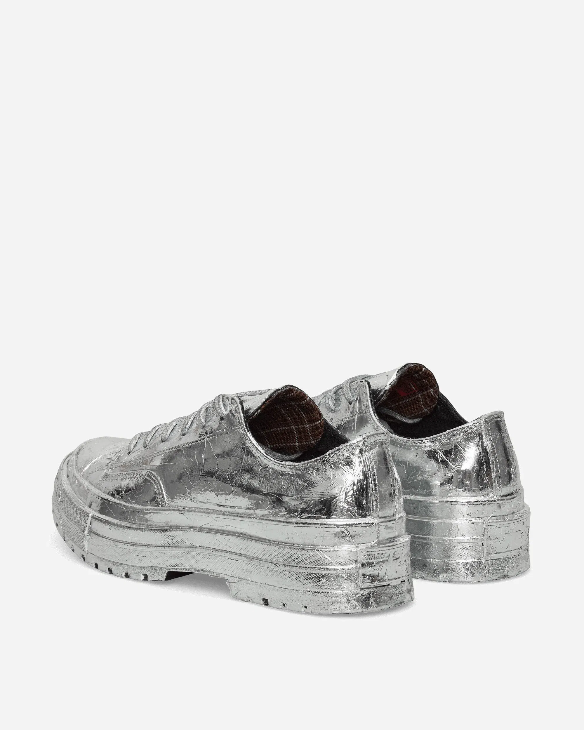 Converse Chuck 70 National Leather Limited Edition Sneakers Silver Foil