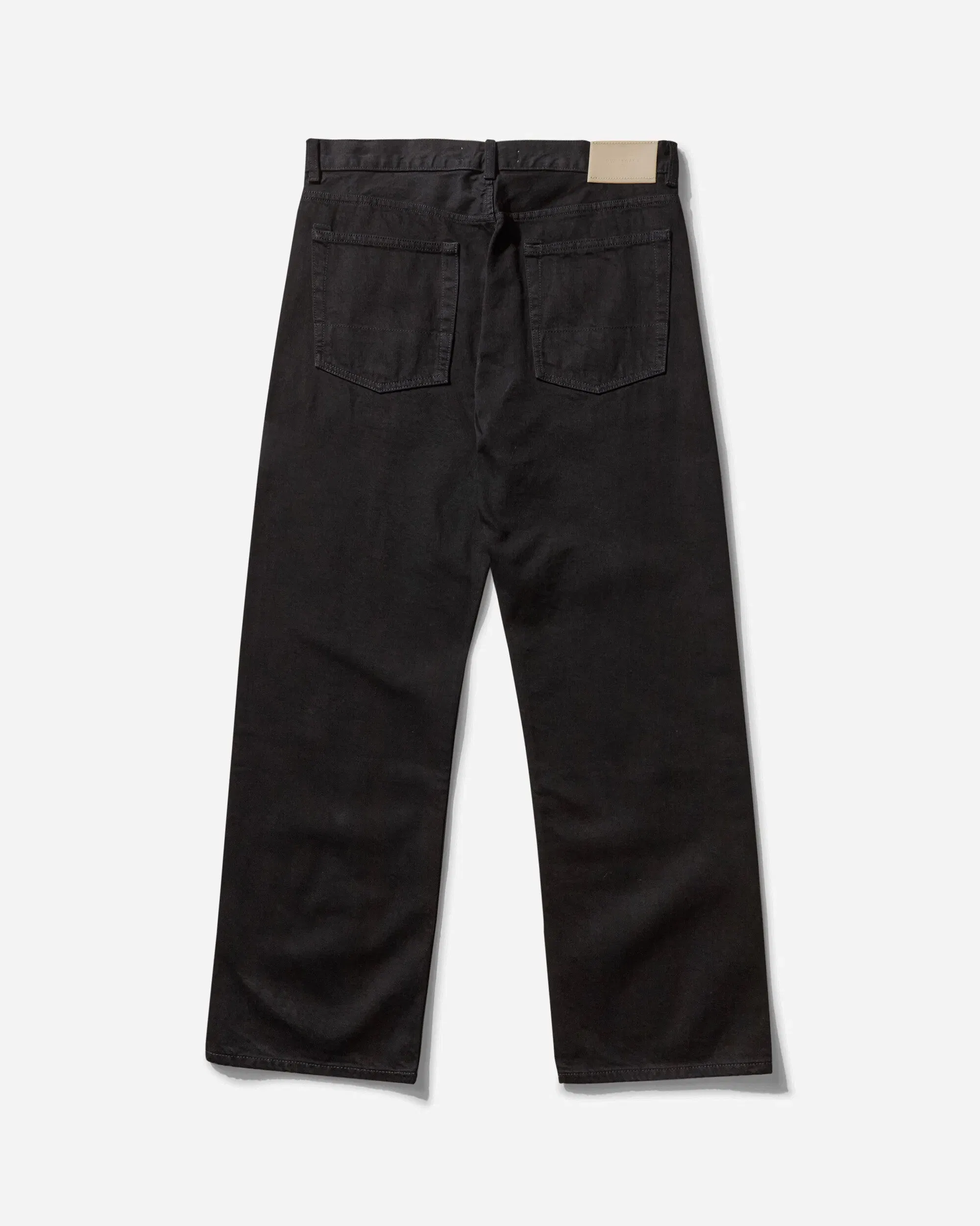 OUR LEGACY Men's Third Cut Jeans Black Selvedge
