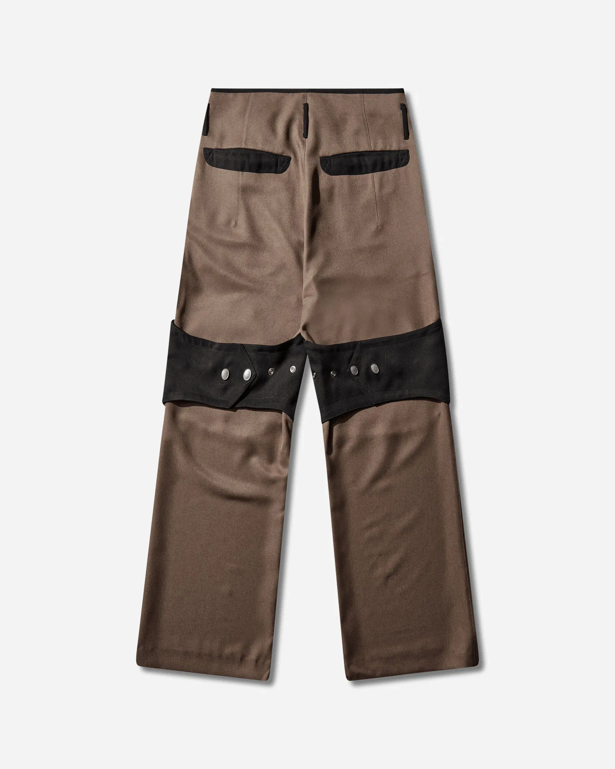Kiko Kostadinov Men's Orvos Trousers Sepia / Coal Black