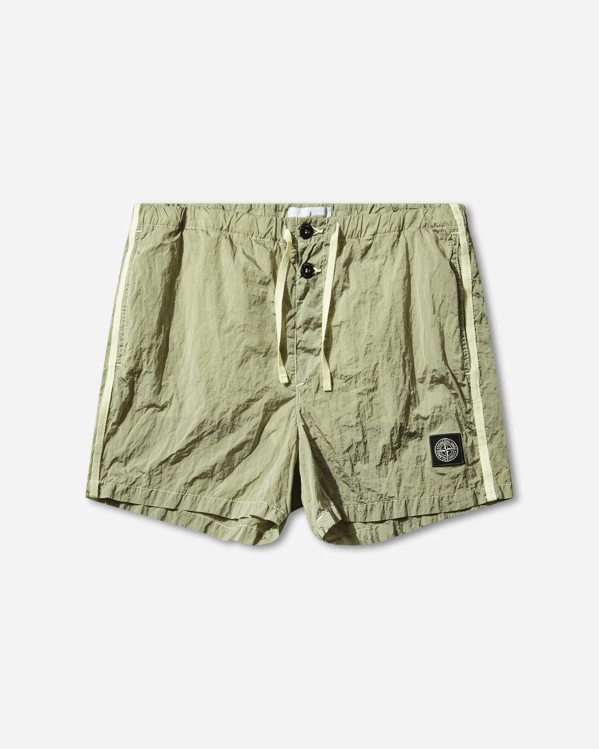 Stone Island Men's Nylon Metal Swim Shorts Lemon
